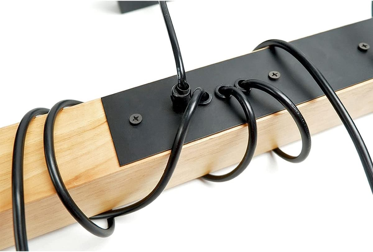 New Lexi Tibery Natural Timber 6 Pendant Lighting Decor 2M - Hanging Accessory image number 1