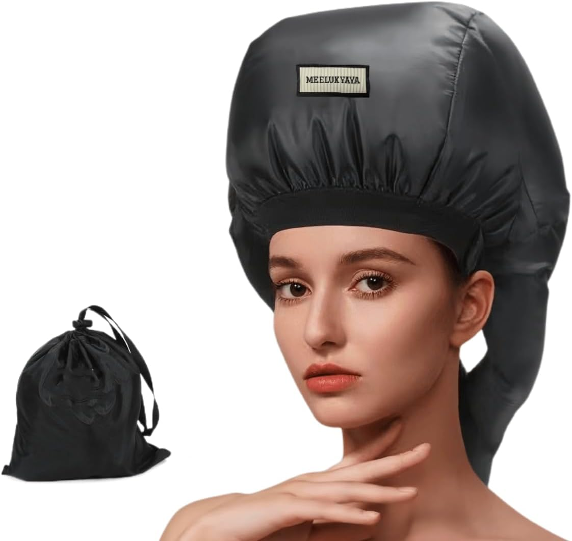 Bonnet Hair Dryer for Curly Hair,Upgraded Double Tubes Diffuser Cap,Even Heat Distribution,Hairstyling Dryer Cap for Women,Portable Hair Dryer,Hooded Hair Dryer,Hair Dryer Bonnet