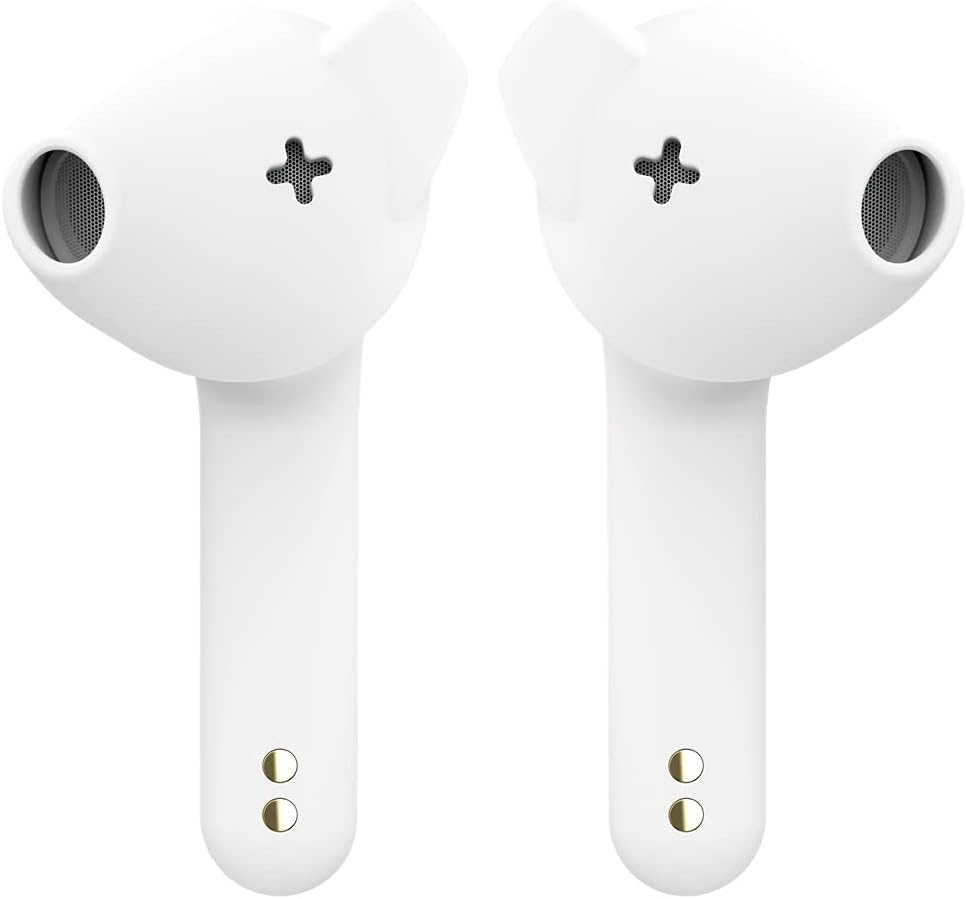 Defunc True Music Wireless Bluetooth Earbuds, White - Blue image number 5