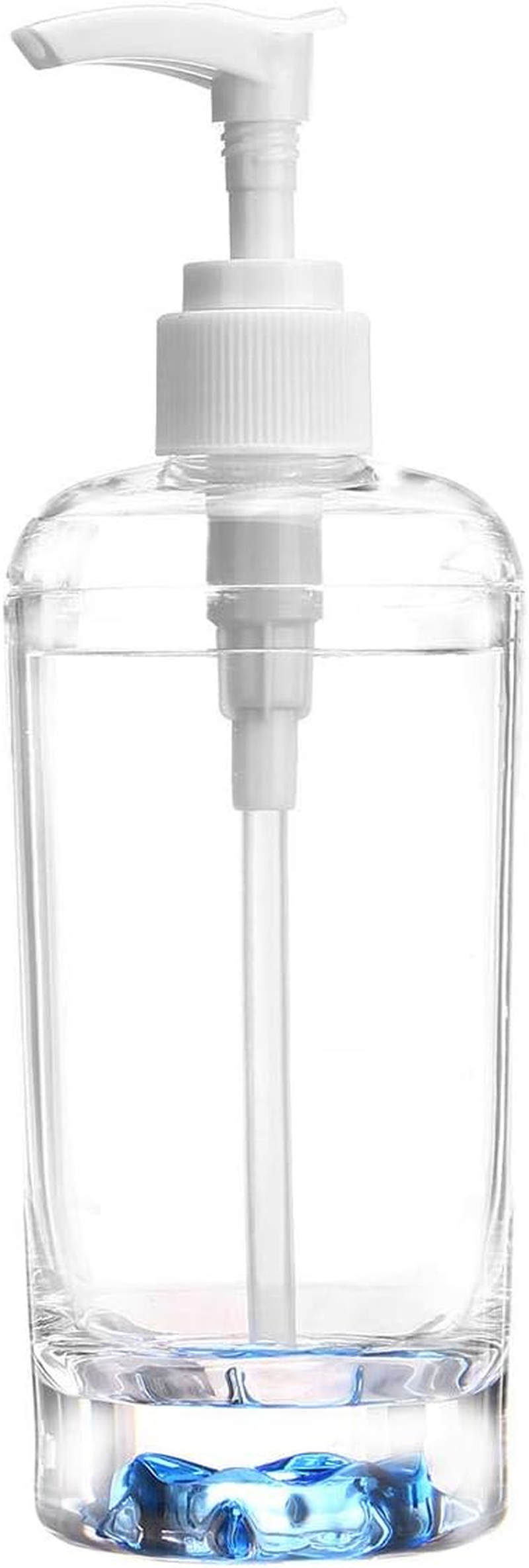 Transparent Hydraulic Bottle Acrylic Shampoo Shower Gel Soap Dispenser image number 2