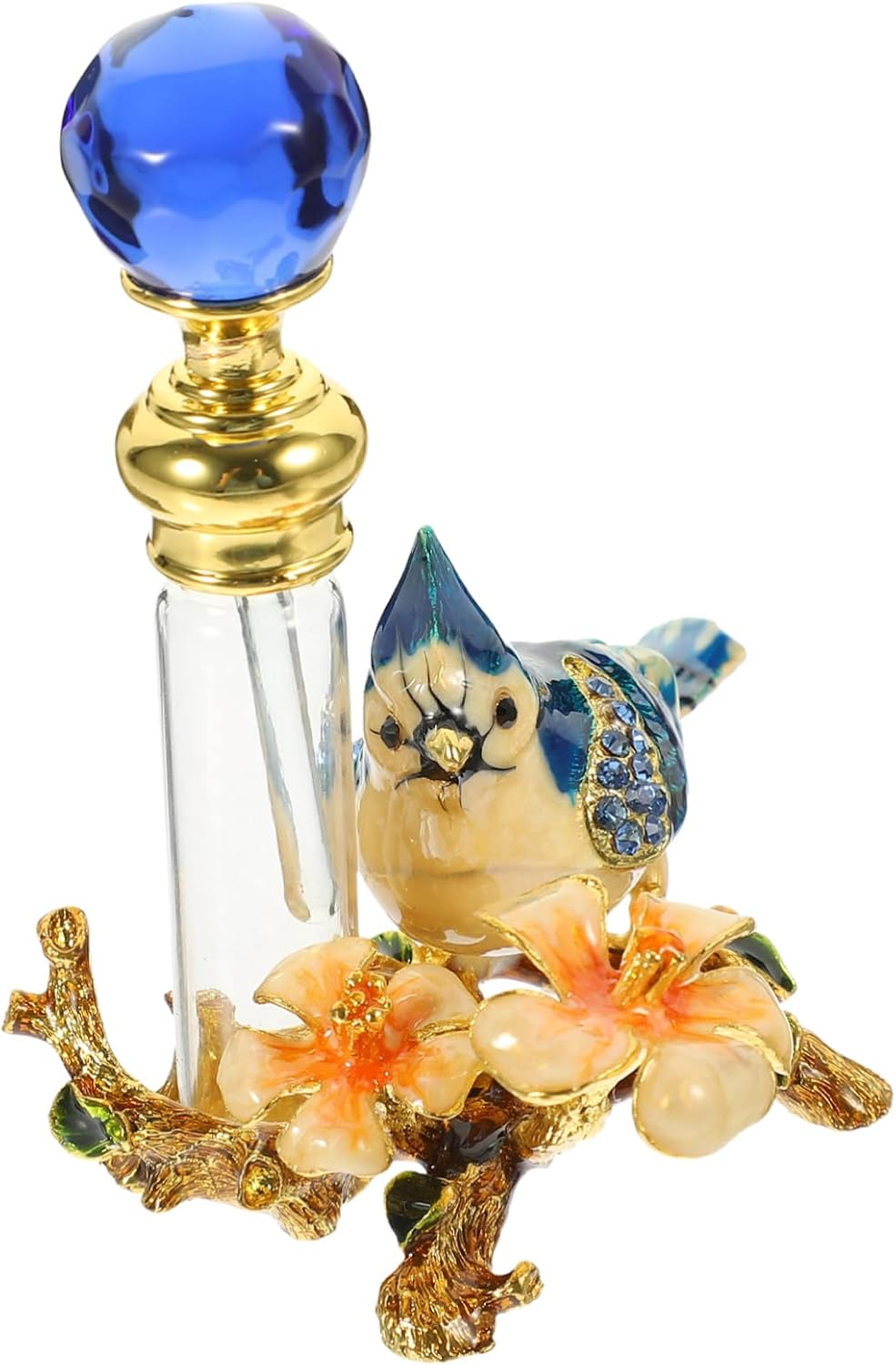 Vintage Essential Oil Bottle Empty Perfume Sample Container Elegant Design for Diy Fragrance Mixing and Desktop Decor image number 4