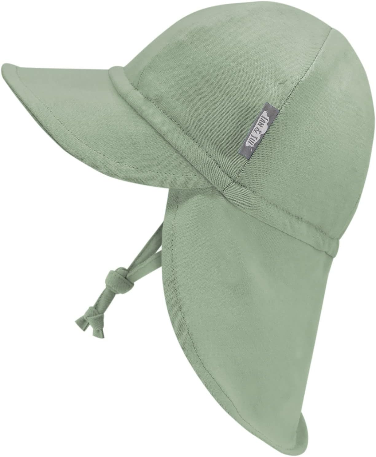 JAN & JUL Sun Soft Baby Cap | Cotton Neck Flap Hat for Infants image number 6