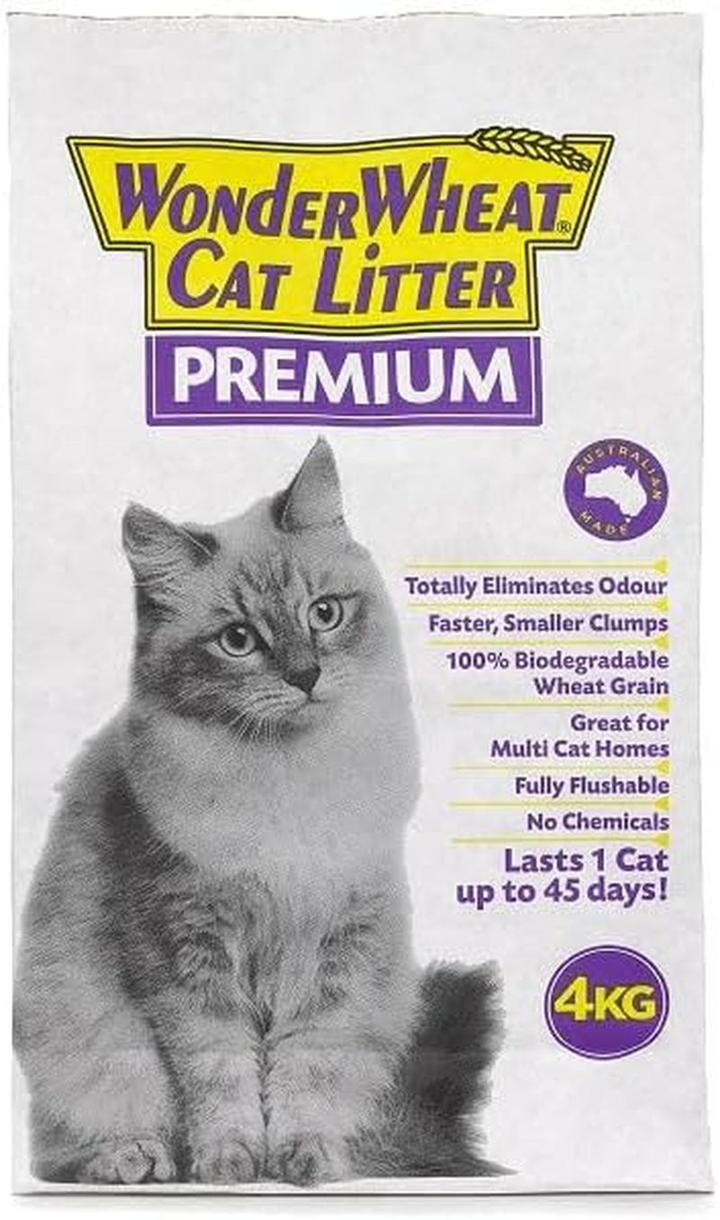 Premium Cat Litter Eliminates and Controls Odour 4Kg