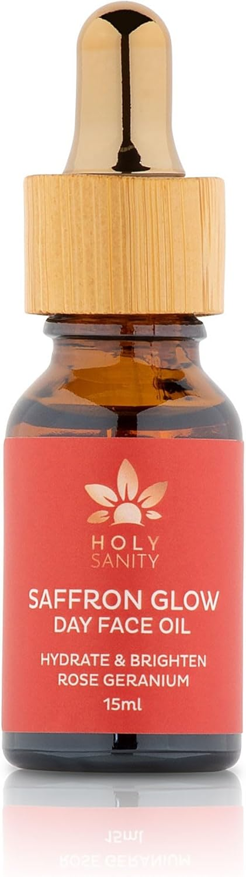 Holy Sanity Saffron Glow Day Face Oil 15 Ml