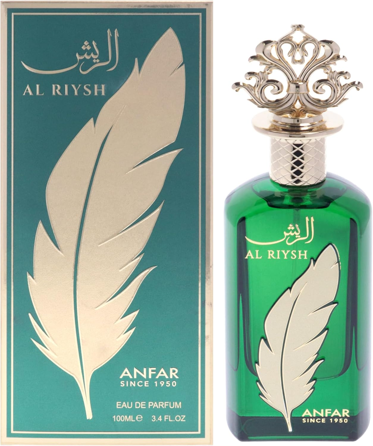 Al Riysh by Anfar for Unisex - 3.4 Oz EDP Spray image number 1