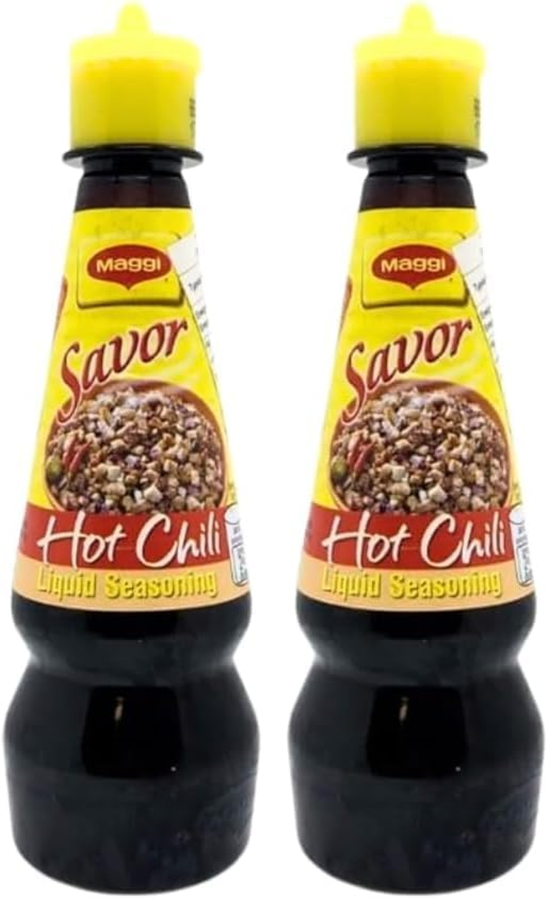 Maggi Savor Hot Chili Liquid Seasoning 130 Ml image number 1