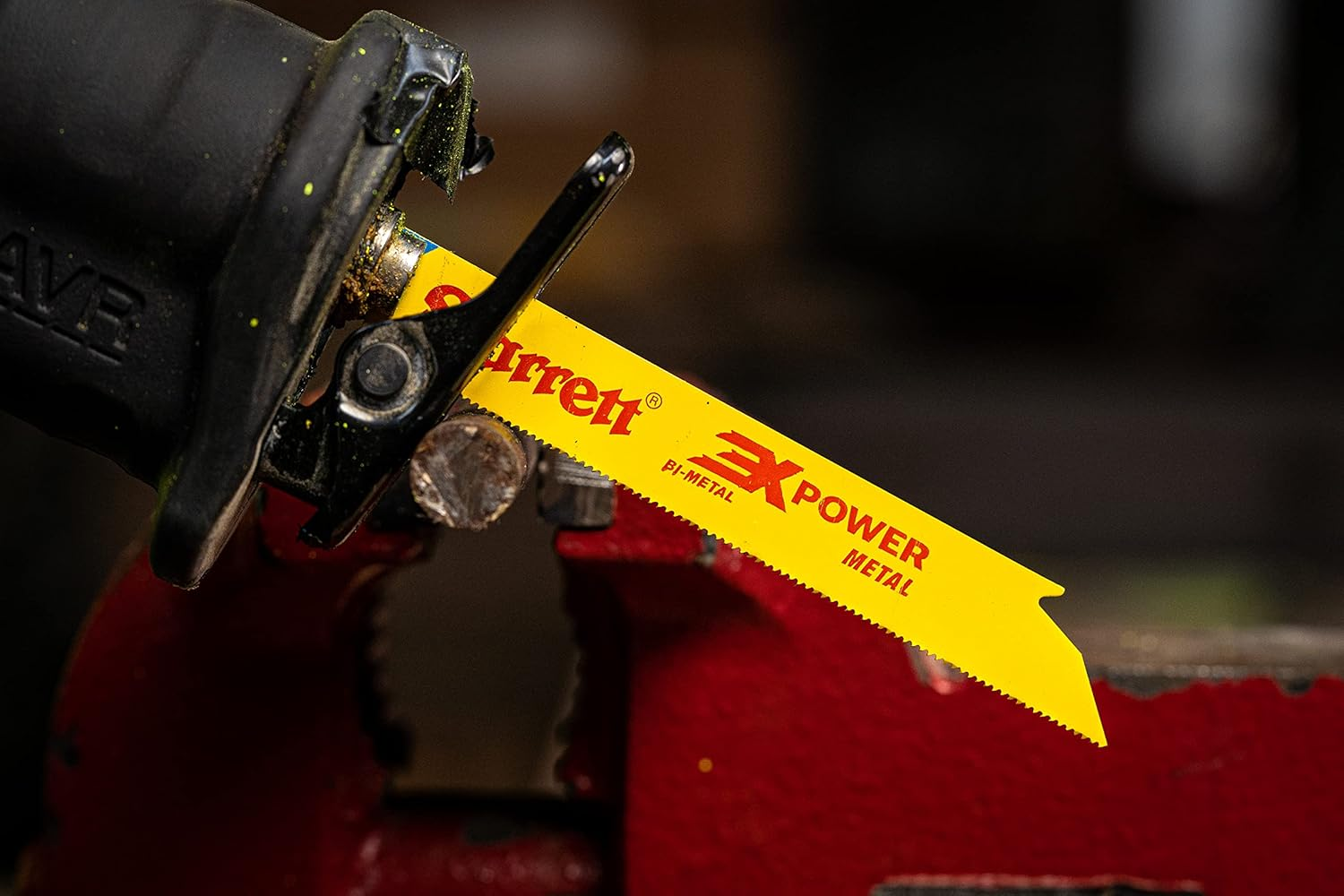 Starrett Bi-Metal Reciprocating Saw Blade 200 Mm/8 Inch 18TPI - Metal Cutting - B818-5 (5 Blade Pk) image number 6