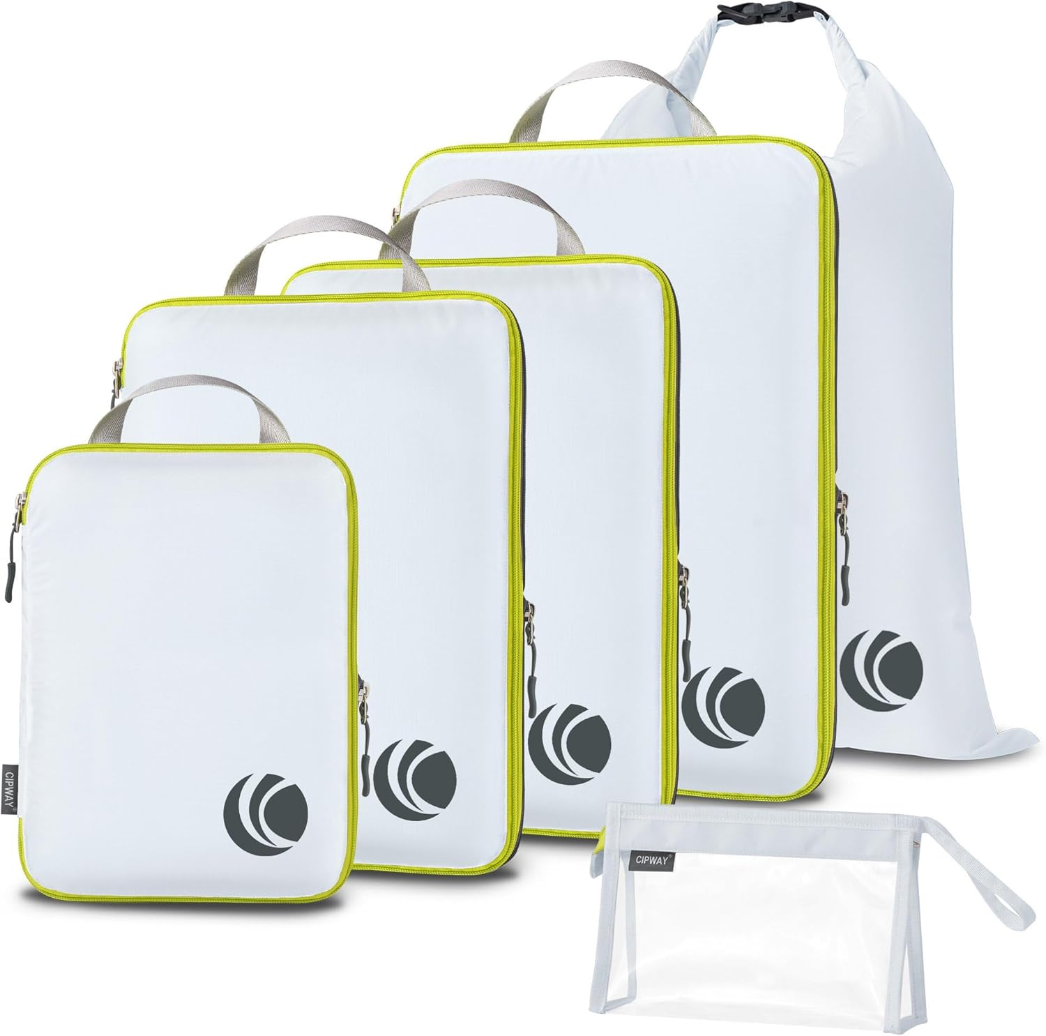 Cipway Compression Packing Cubes for Travel-Expandable Luggage Organizer Set Pack More in Less Space,Travel Gear Accessories image number 5