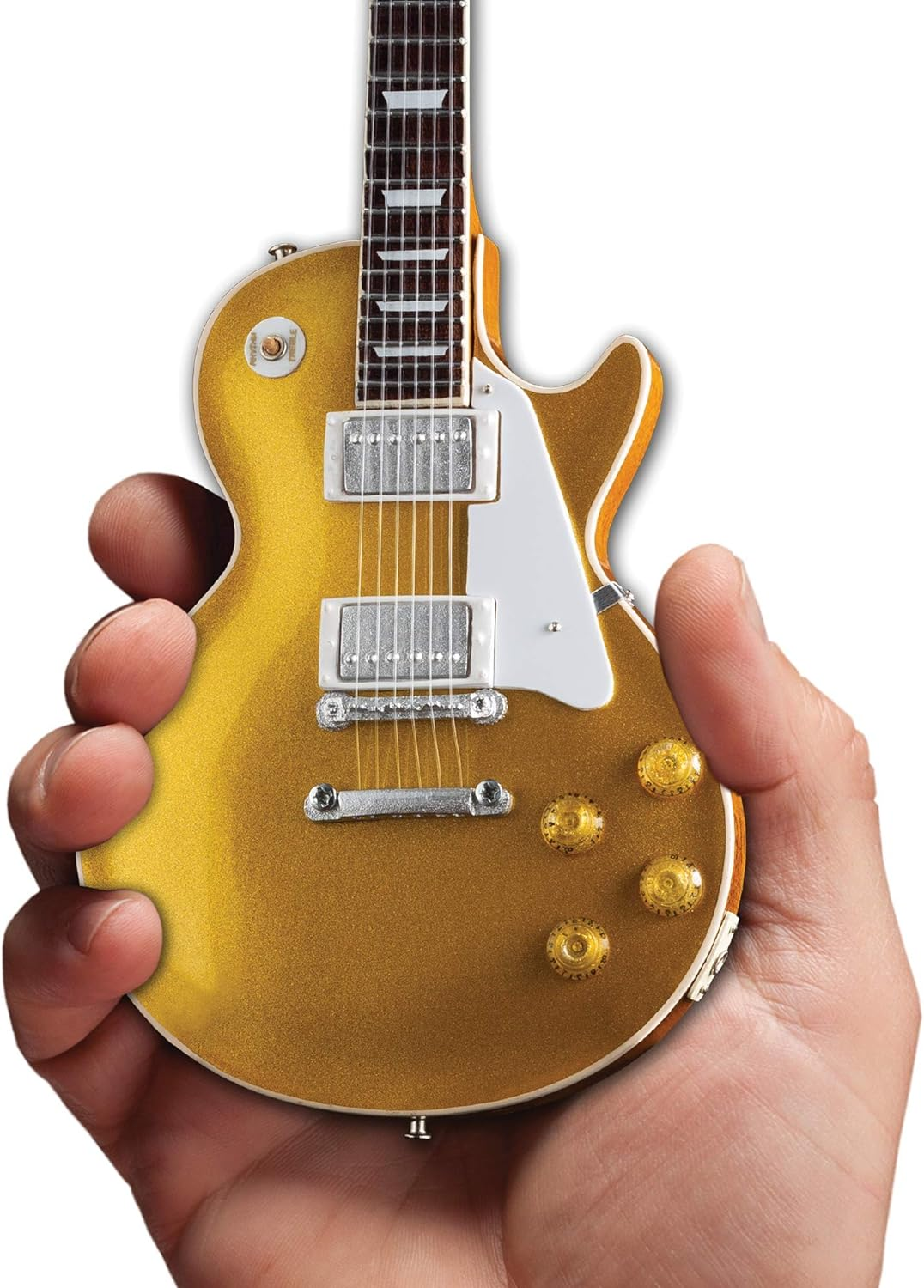 Axe Heaven Gibson Les Paul 1957 Gold Top Mini Guitar Replica Collectible GG-121