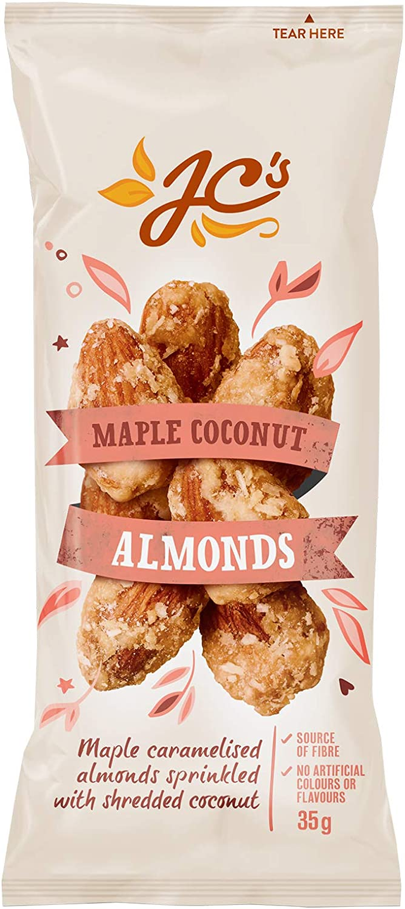 J.C.'S Quality Foods Maple Coconut Almonds, 735 G image number 3
