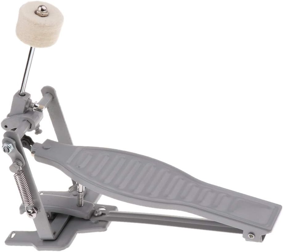 Non-Slip Kids Rack Drum Pedal W/Single Spring Pendulum Kit Percussion Parts - Silver image number 3