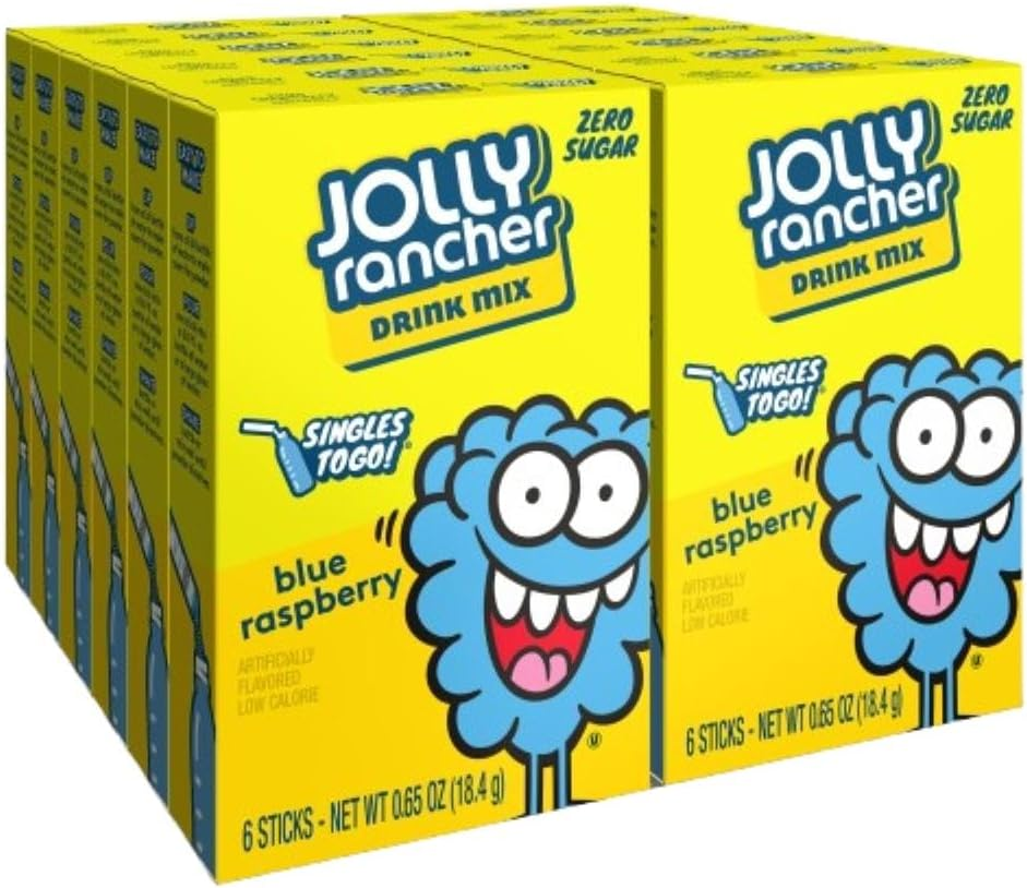 Jolly Rancher Singles to Go Water Drink Mix, Green Apple Flavored Powder Sticks, (12 Boxes with 6 Packets Each &ndash; 72 Total Servings) image number 5