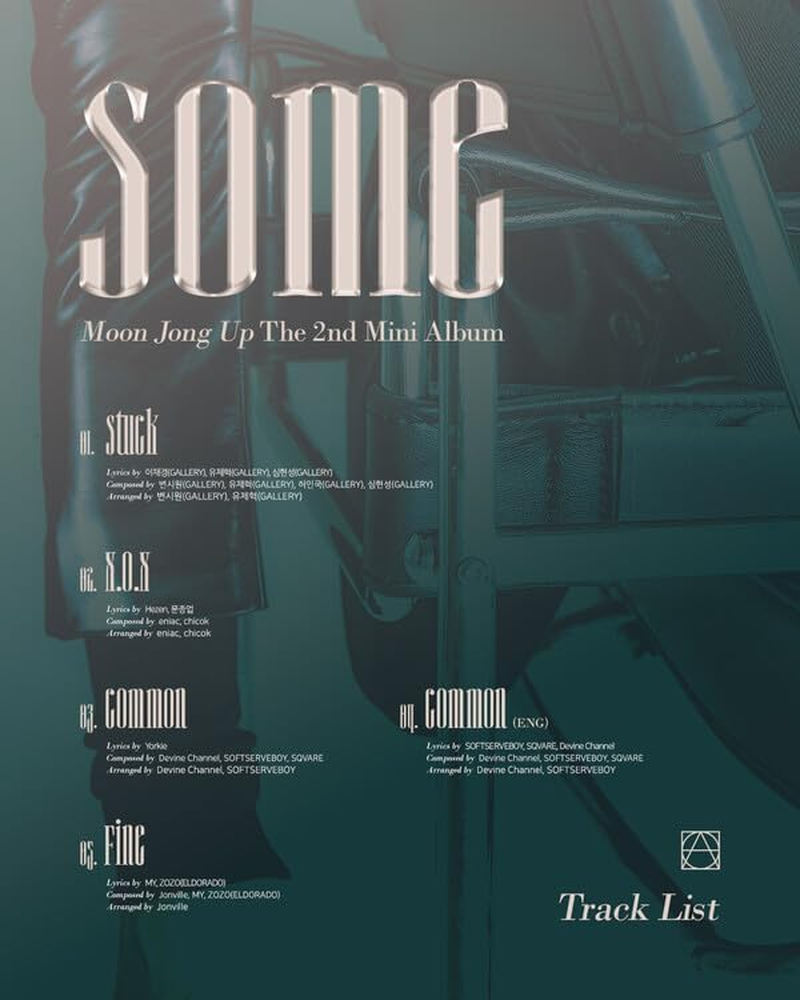 B.A.P Moon Jongup Some 2Nd Mini Album Standard Mare Version Cd+80P Photobook+10P Lyric Book+1Ea Sticker+1P Postcard+1P Message Card+2P Photocard+Tracking Sealed JONG up PEAK TIME Team 24:00 image number 5