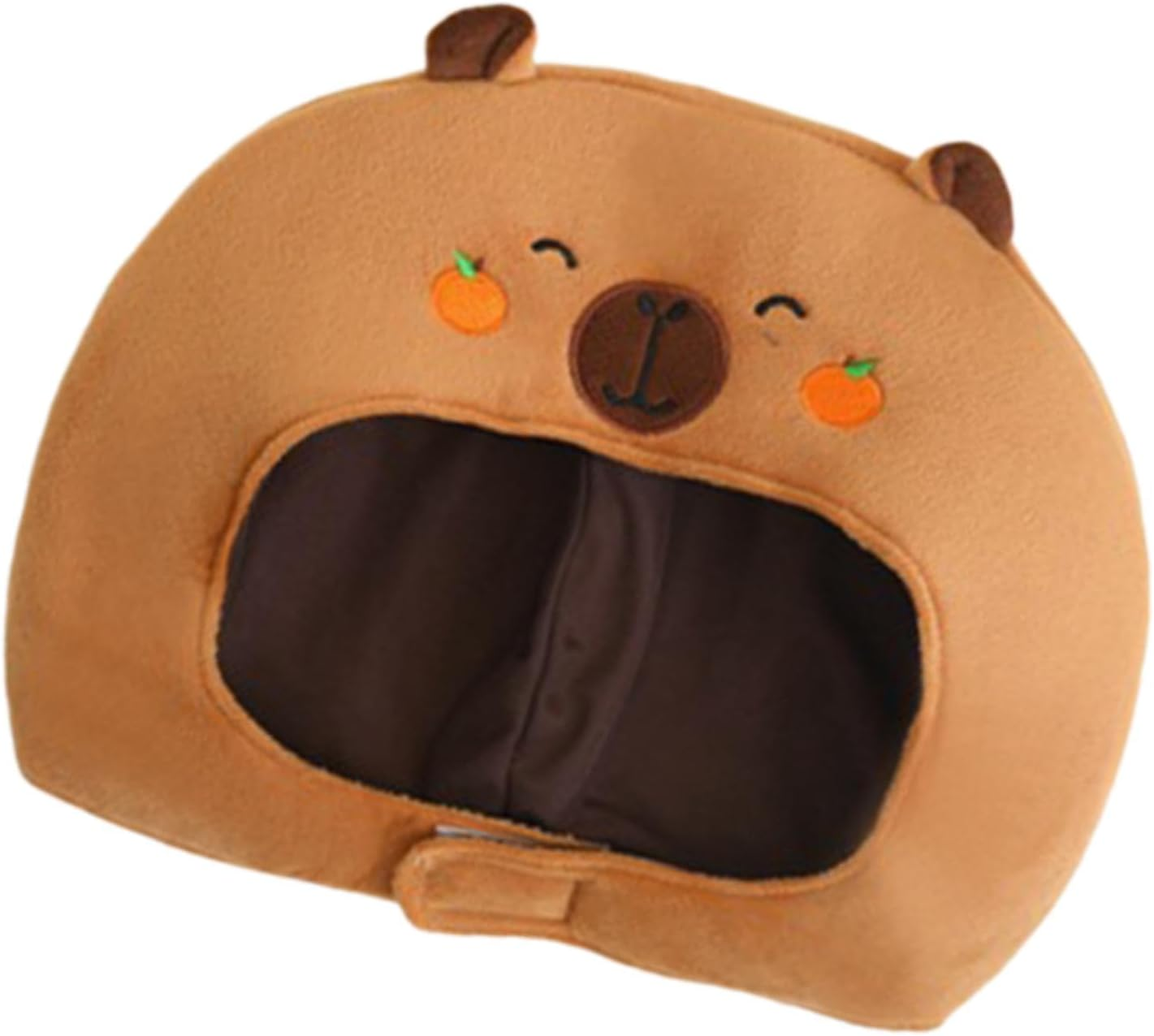 Kowaku Plush Headgear Hat Props Capybara Headdress for Stage, Performances Nightclubs image number 4