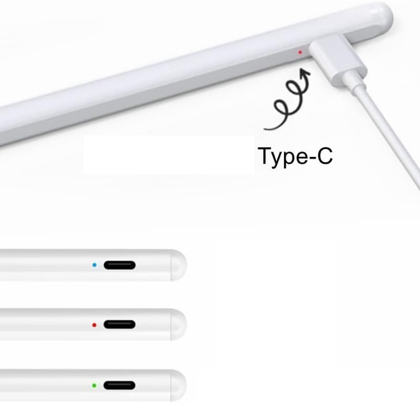 Stylus Pens for Honor Magicpad2 Magic V3, Pad 8/8 Pro, Pad 9/9 Pro/Pad GT Pro, Pad X8 X8A X9 V8 V9, for Oppo Pad 3 Pro/Air, for Realme Pad/Mini, Stylus Active Pen Stylus (White) - White image number 6