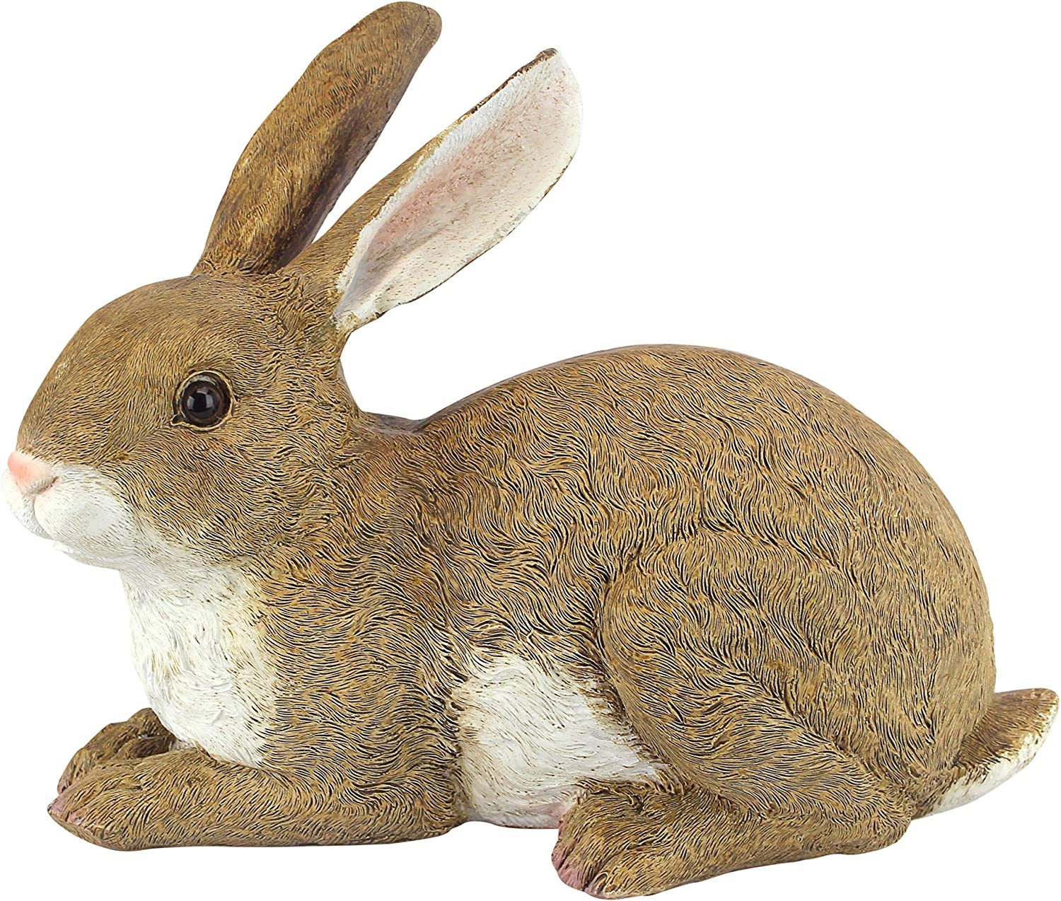 Design Toscano QM200861 ! Bashful, the Bunny, Lying down Garden Rabbit Statue 10 Inch image number 4