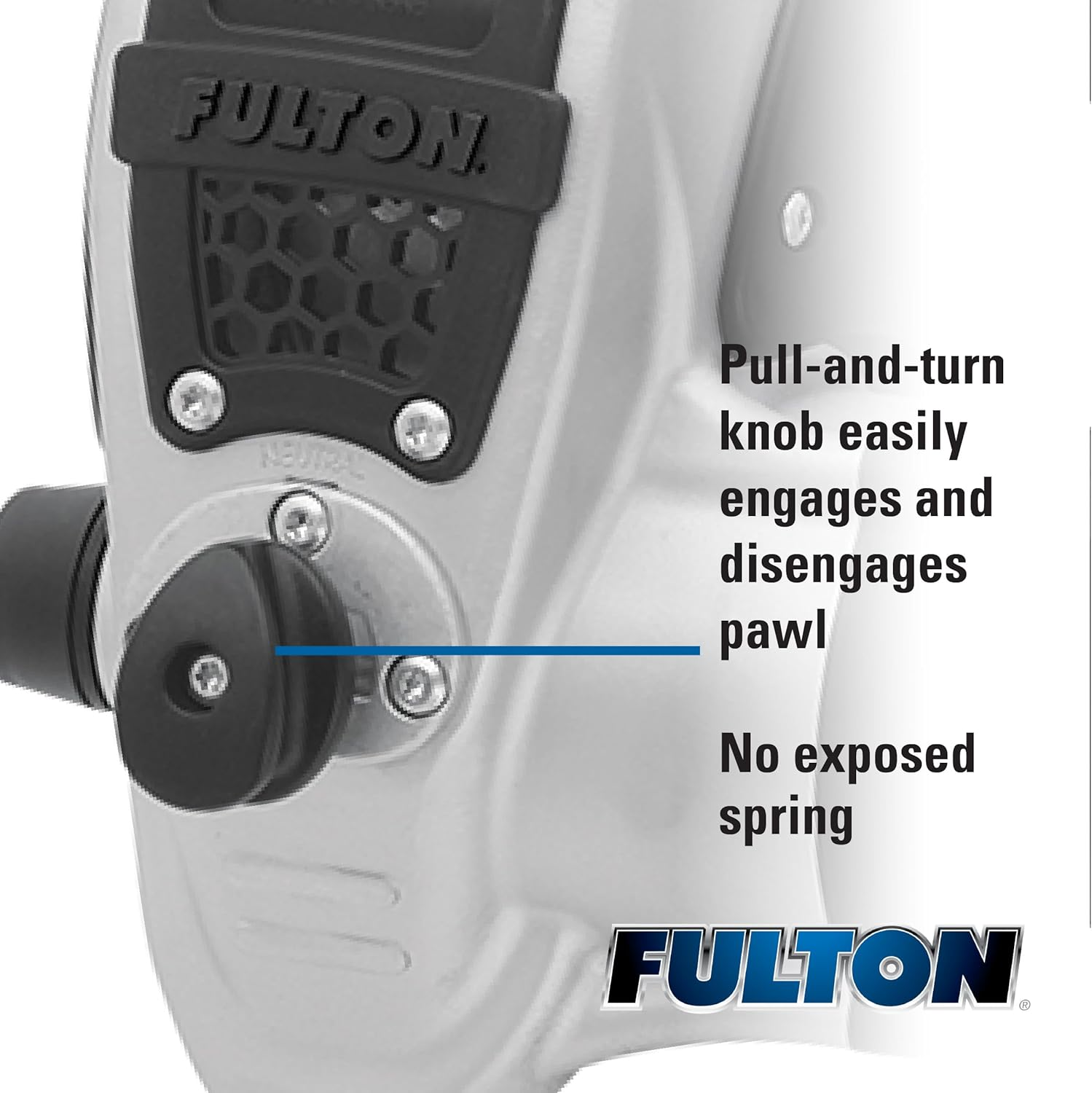 Fulton FW20000101 F2 Trailer Winch with Strap - 2000 Lb. Load Capacity image number 3