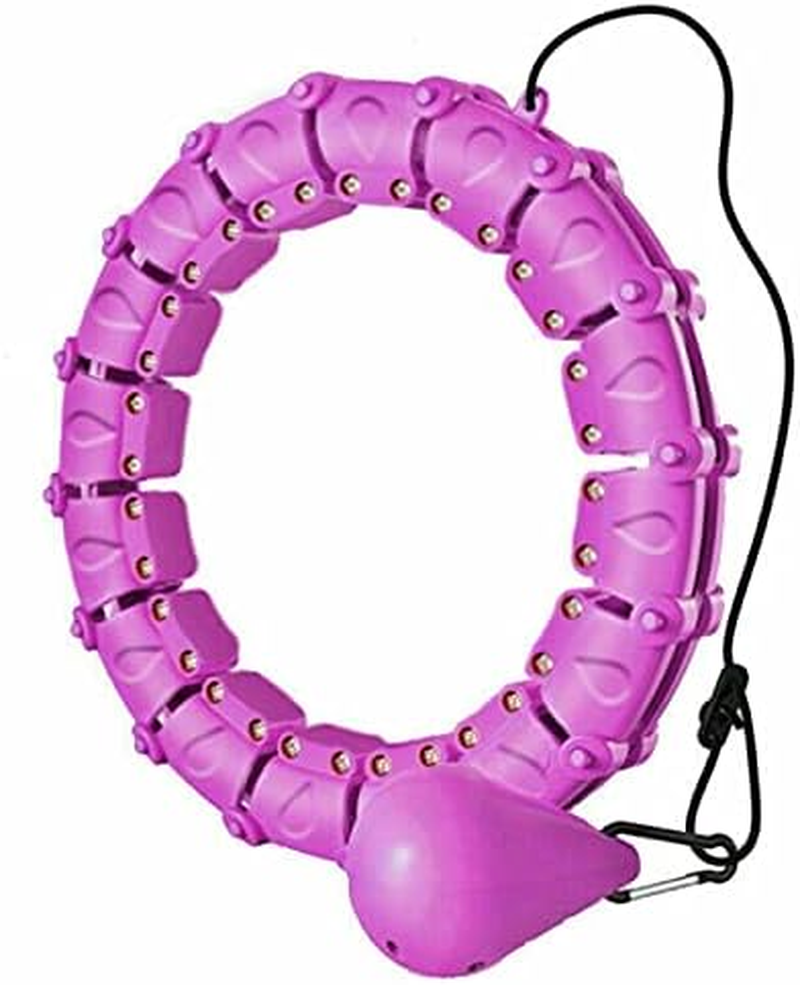 24 Knots Smart Hula Hoop Fitness Detachable Hoops Weight Hoola Hoops