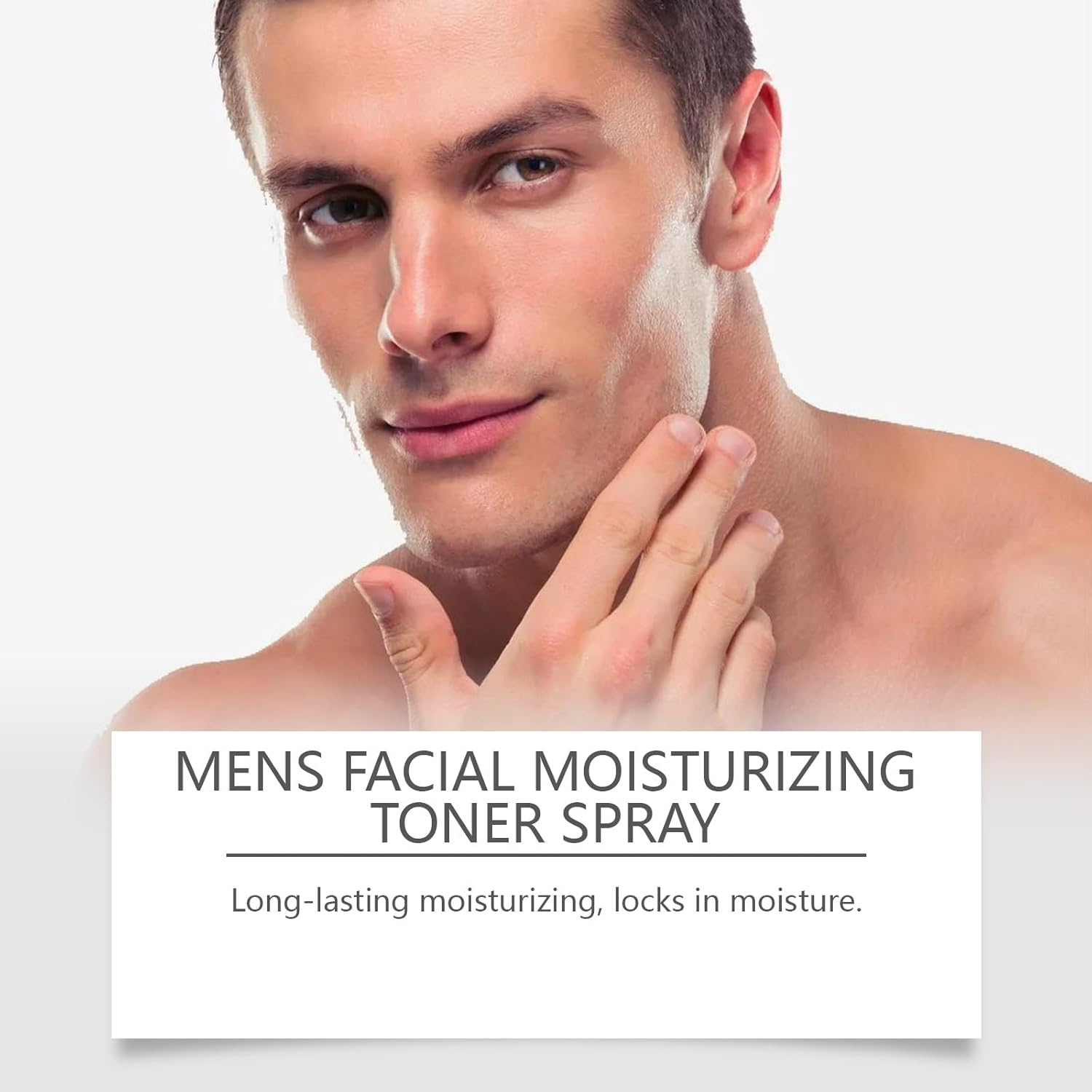 Men'S Facial Moisturising Toner Spray, 100Ml, Anti-Ageing and Firming, Deep Hydration image number 3