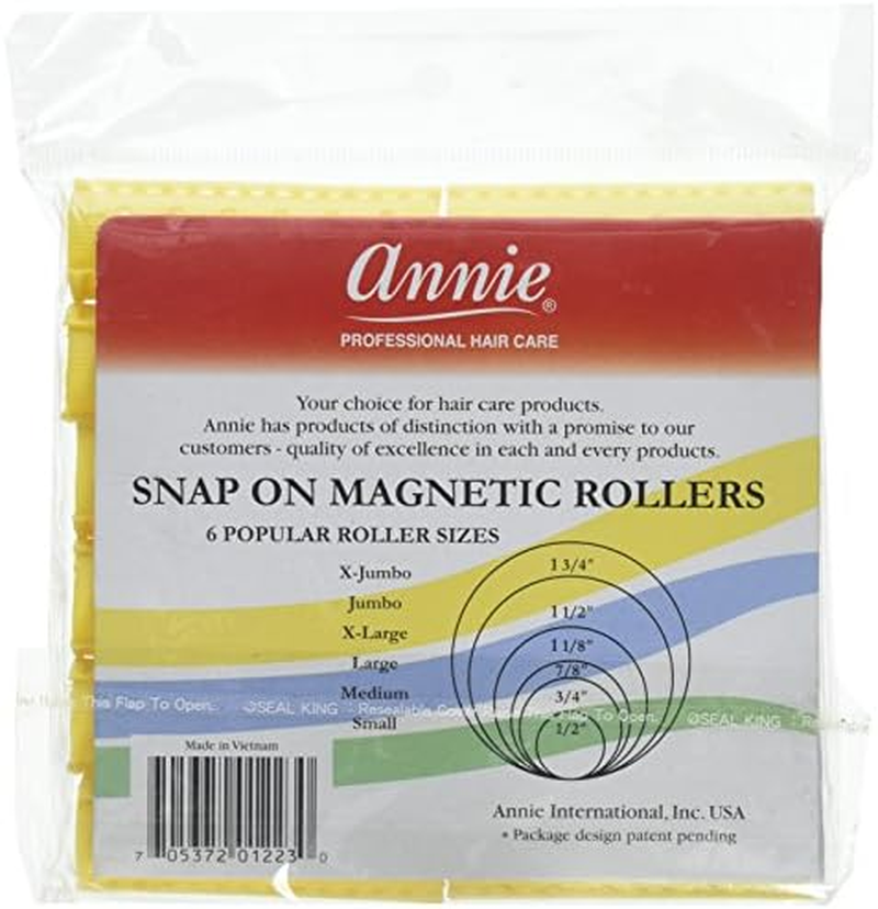 (1 Pack) - Snap on Magnetic Rollers - Medium 1223 image number 1