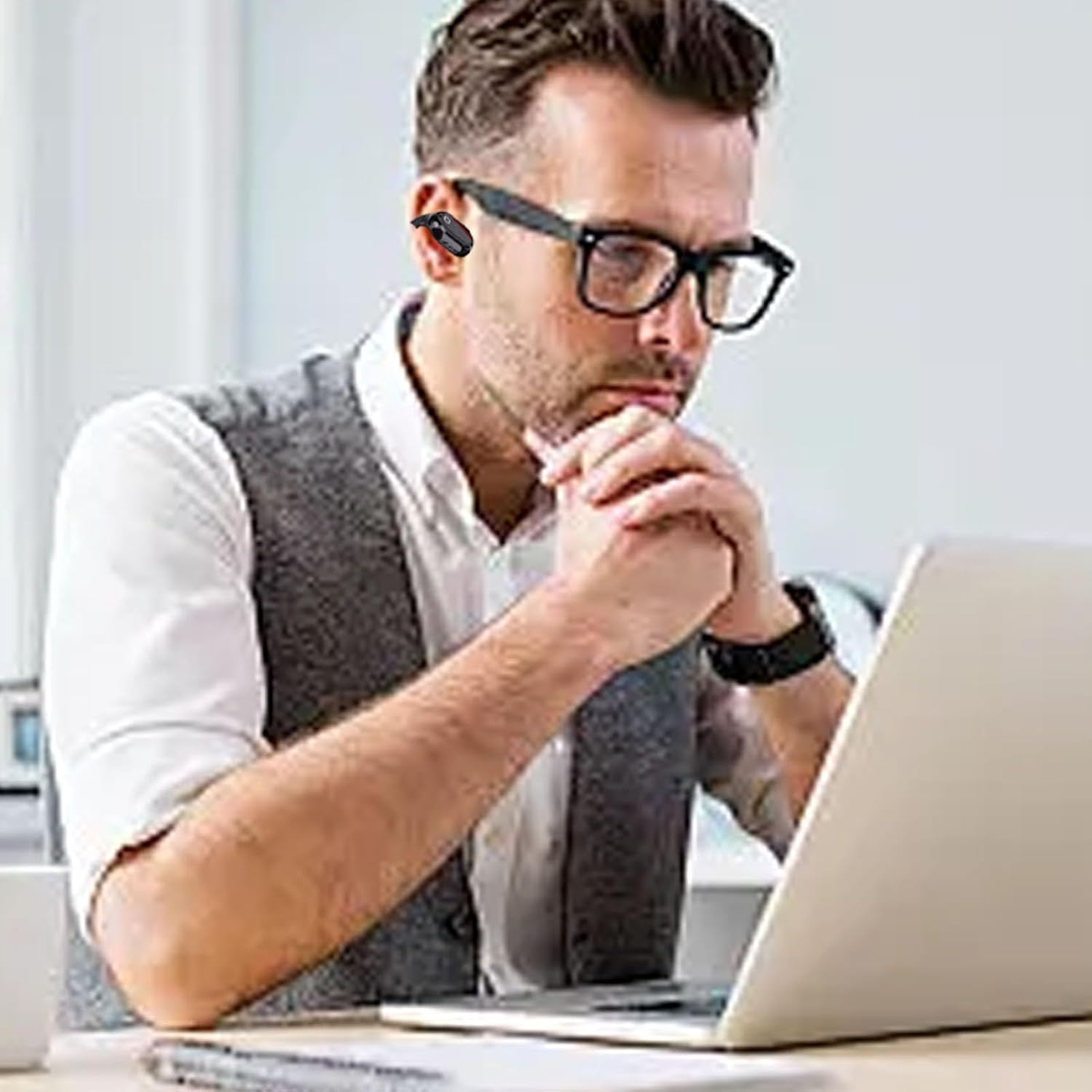 Zopsc AI Translation Earbuds with 164 Languages, Smart Translation Earbuds Supports Touch Control HD Calls, 48H Battery Life and Digtal Dispaly, for Travel and Business image number 2