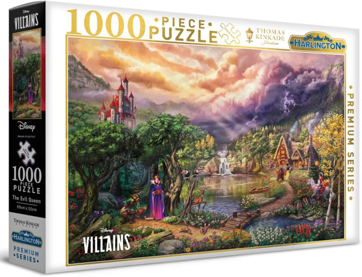 Harlington Thomas Kinkade PQ - Disney - the Evil Queen 1000 Piece Puzzle