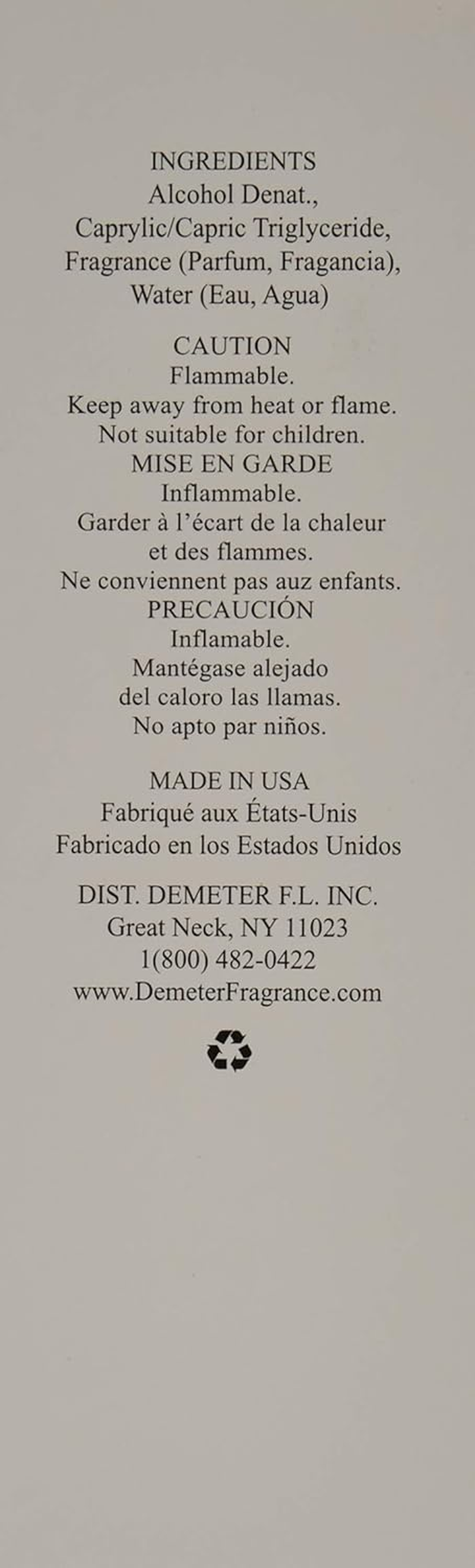 Demeter Demeter Bonfire for Women 4 Oz Cologne Spray, 120 Ml