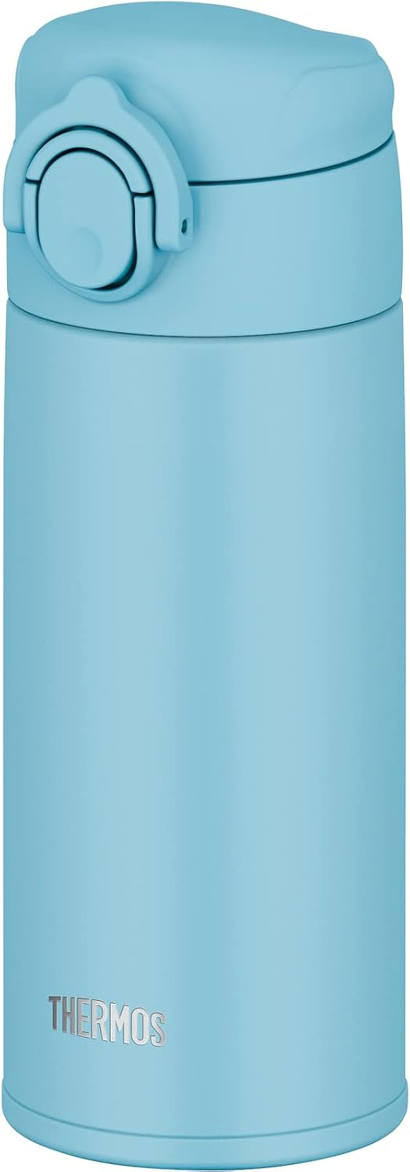 [Dishwasher Safe Model] Thermos Water Bottle, Vacuum Insulated Mobile Mug, 16.9 Fl Oz (500 Ml), White, 16.9 Fl Oz (500 Ml), Dishwasher Safe, One-Touch Open, Stainless Steel, Bottle Hot or Cold