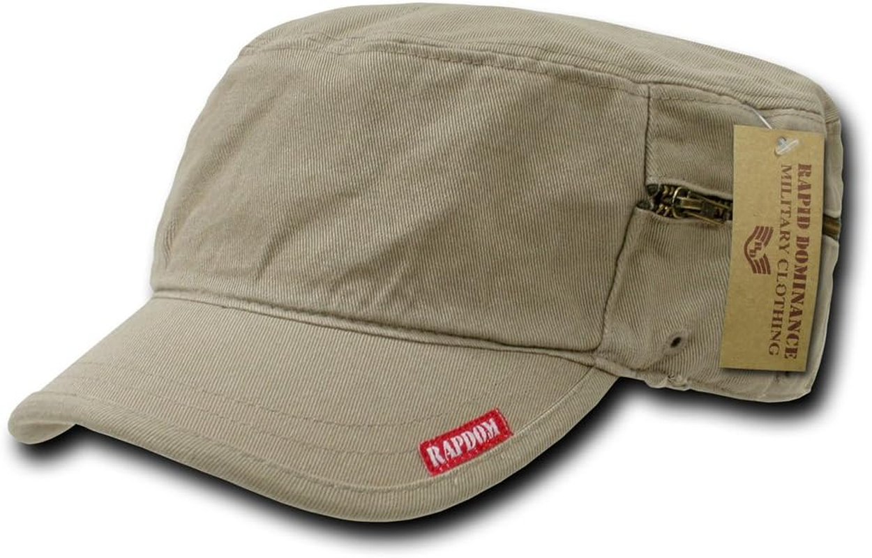 Rapiddominance Adjustable Patrol Cap with Zipper
