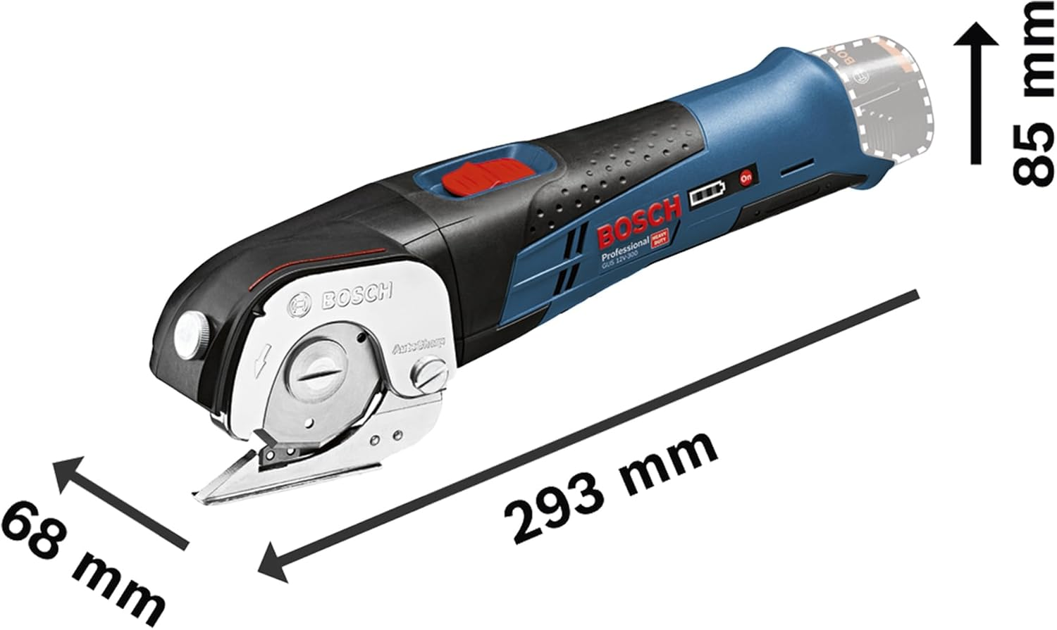 Bosch Professional 12V System Battery Universal Scissors GUS 12V-300 (Without Batteries and Charger, in Box)