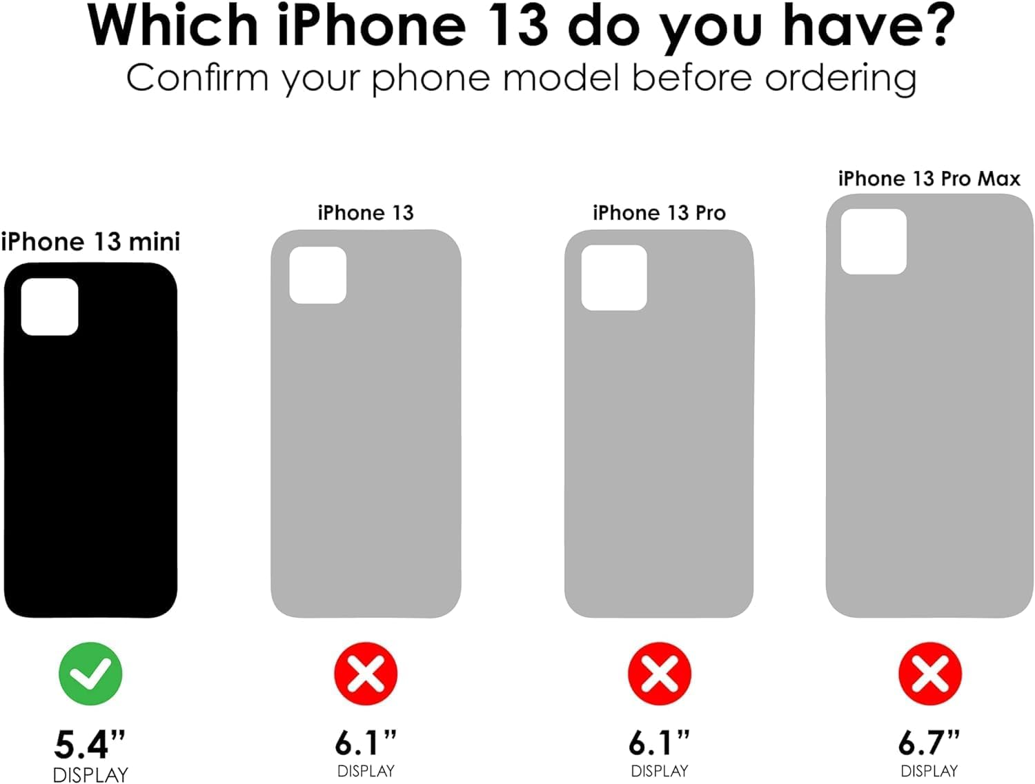 Otterbox Iphone 13 Mini & Iphone 12 Mini (Only) - Symmetry Clear Series Case - Stardust - Ultra-Sleek - Wireless Charging Compatible - Raised Edges Protect Camera & Screen - Non-Retail Packaging image number 5