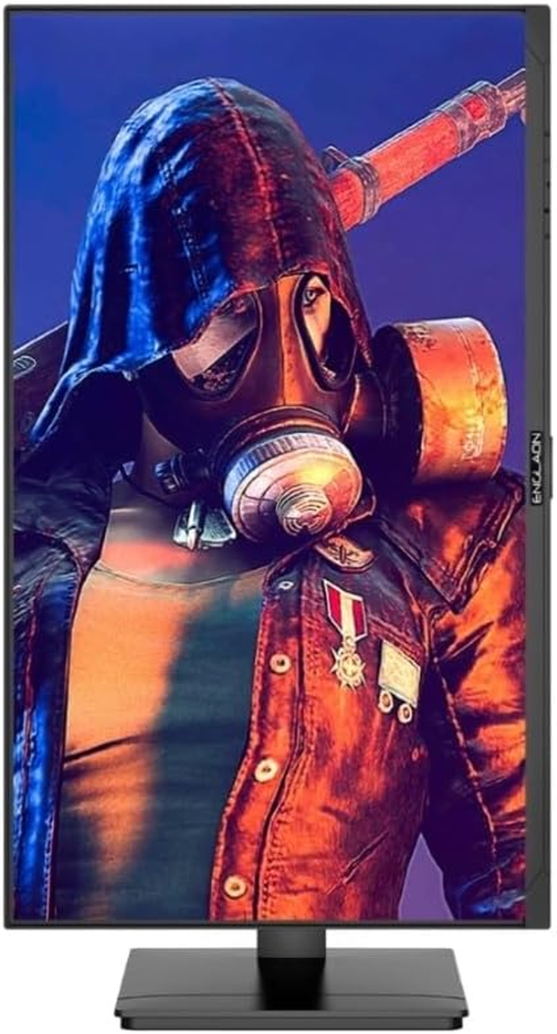 ENGLAON 27 Inch Gaming Monitor with 2K QHD Frameless Flat Display with AMD Freesync Height Adjustable Stand 165Hz 1Ms MPRT image number 3