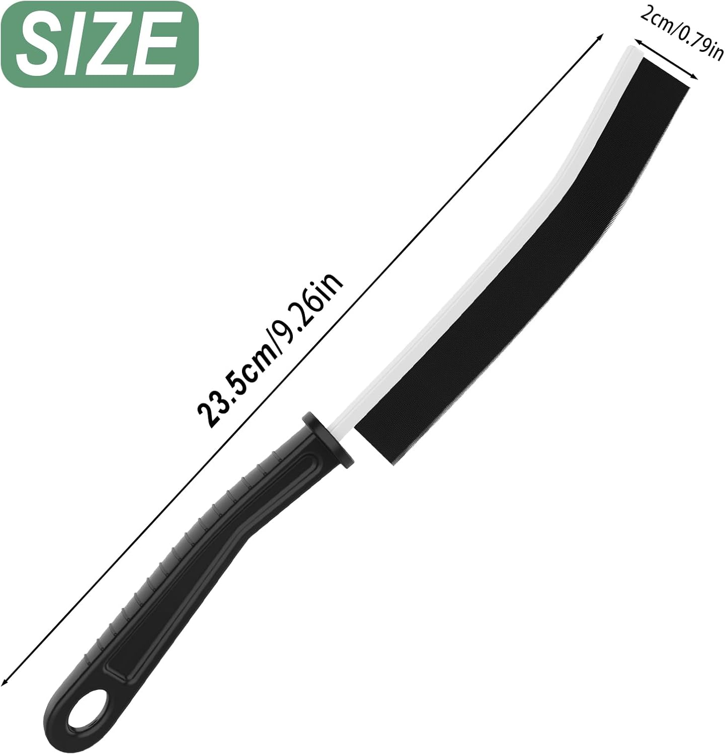 Crevice Cleaning Brush,2 Pcs Bathroom Crevice Gaps Cleaning Brush Groove Crevice Cleaning Tool for Narrow Corners in Home Kitchen Bathroom and Window Hard Bristle Crevice Cleaning Brush UK (2) image number 3