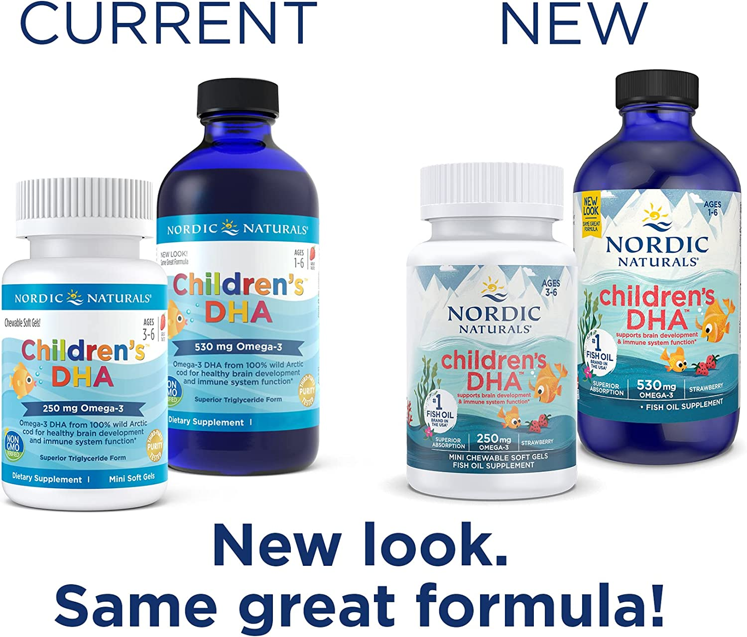 Nordic Naturals Children'S DHA Strawberry 180 Ct image number 1