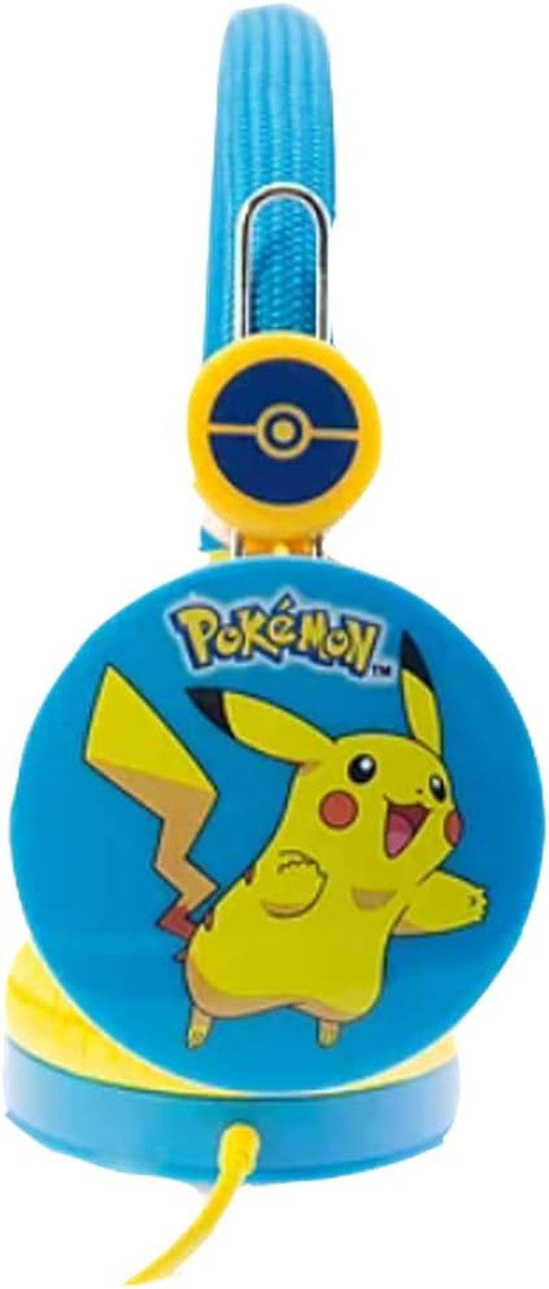 OTL Technologies Pikachu Blue Kids Headphones with Limited Volume for Kids Ages 3-7 image number 1