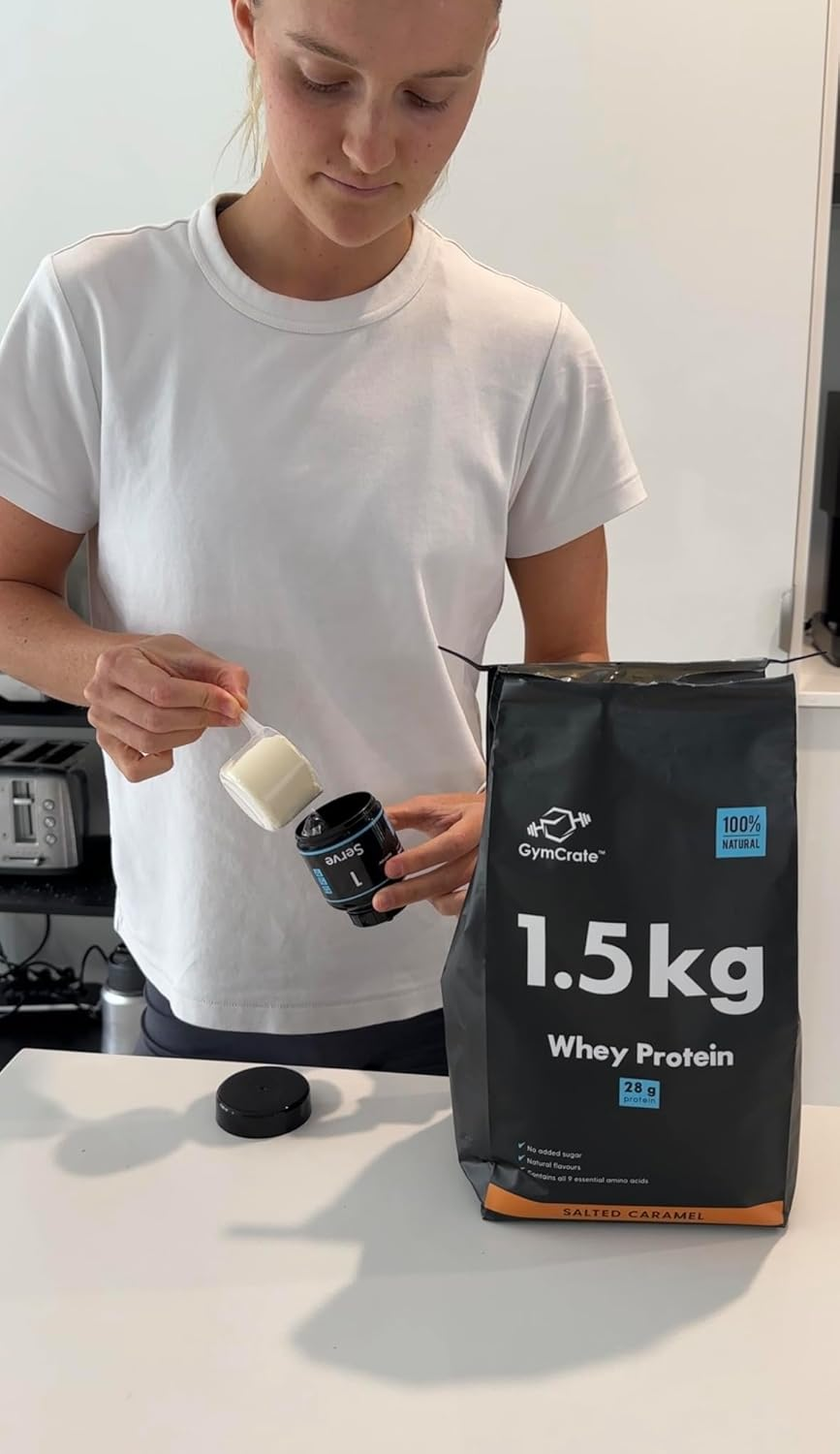 Gymcrate Portable Scoop - Protein Powder and Supplement Funnel Keychain - Protein Powder Container, Durable Metal Keychain, Portable Container for the Gym, Workouts, Travel, Men and Women image number 4