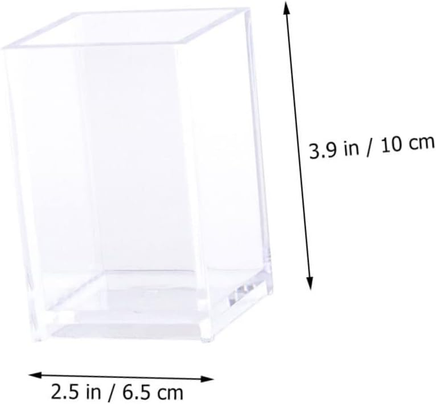 FIXOSHEE 2Pcs Capacity Pencil Case Pen Holders Desktop Storage Baskets Office Accessories image number 5