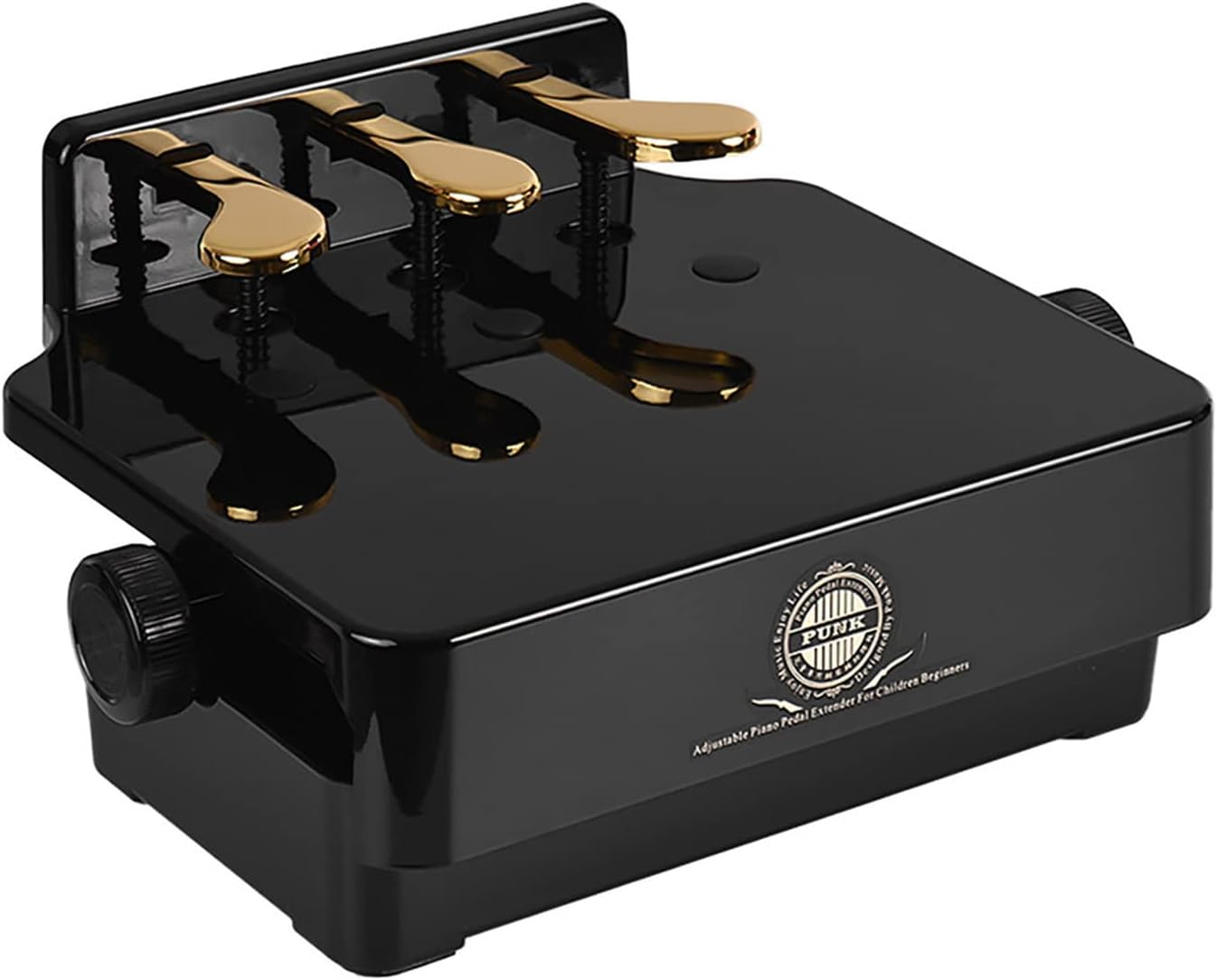 Piano Pedal Extender, Piano Pedal Extender Bench for Kids Adjustable Height with 3 Pedals Children Piano Teaching Aid Accessory image number 6