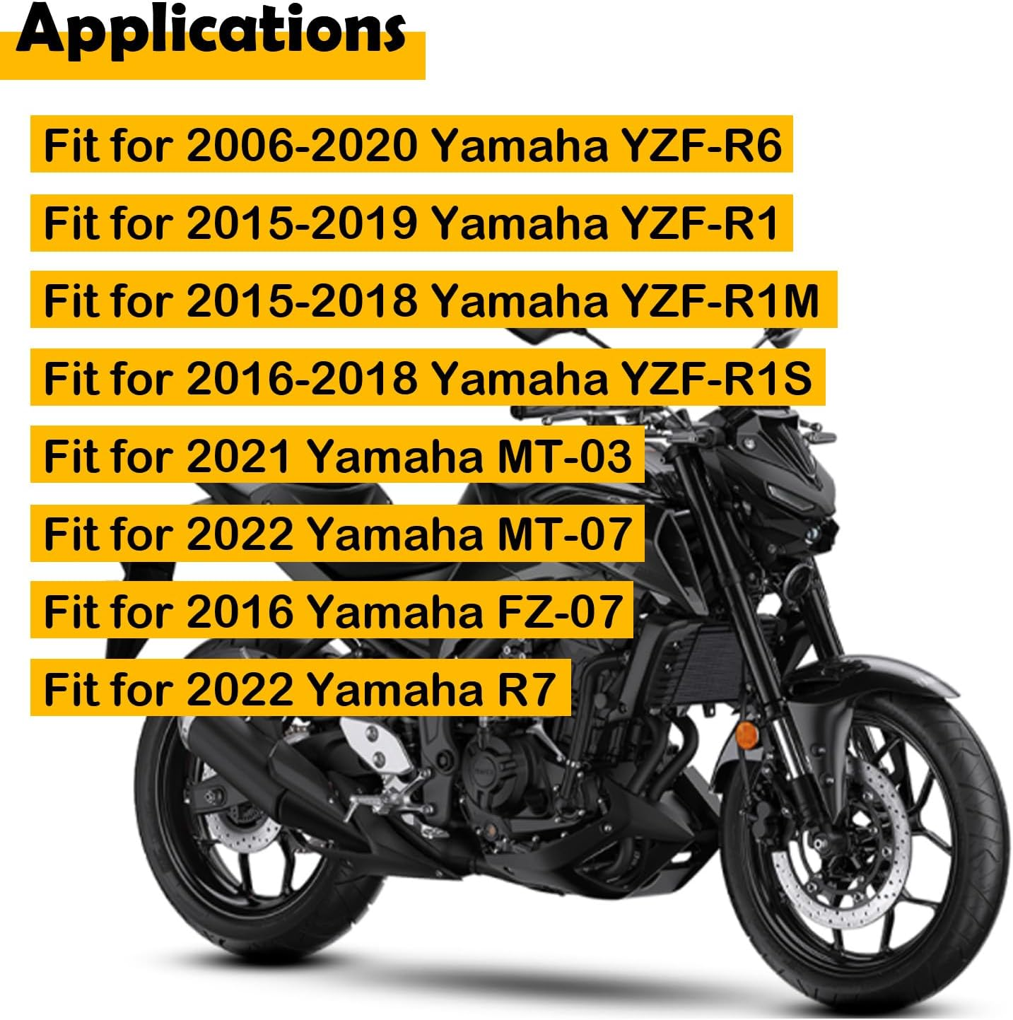 2C0-26240-00-00 2-Pack Throttle Tube Grip Assembly Compatible with Yamaha YZF-R6 2006-2020, YZF-R1 2015-2019, YZF-R1M 2015-2018, YZF-R1S 2016-2018 &ndash; Non-Slip Rubber & Plastic Handlebar Grip image number 4