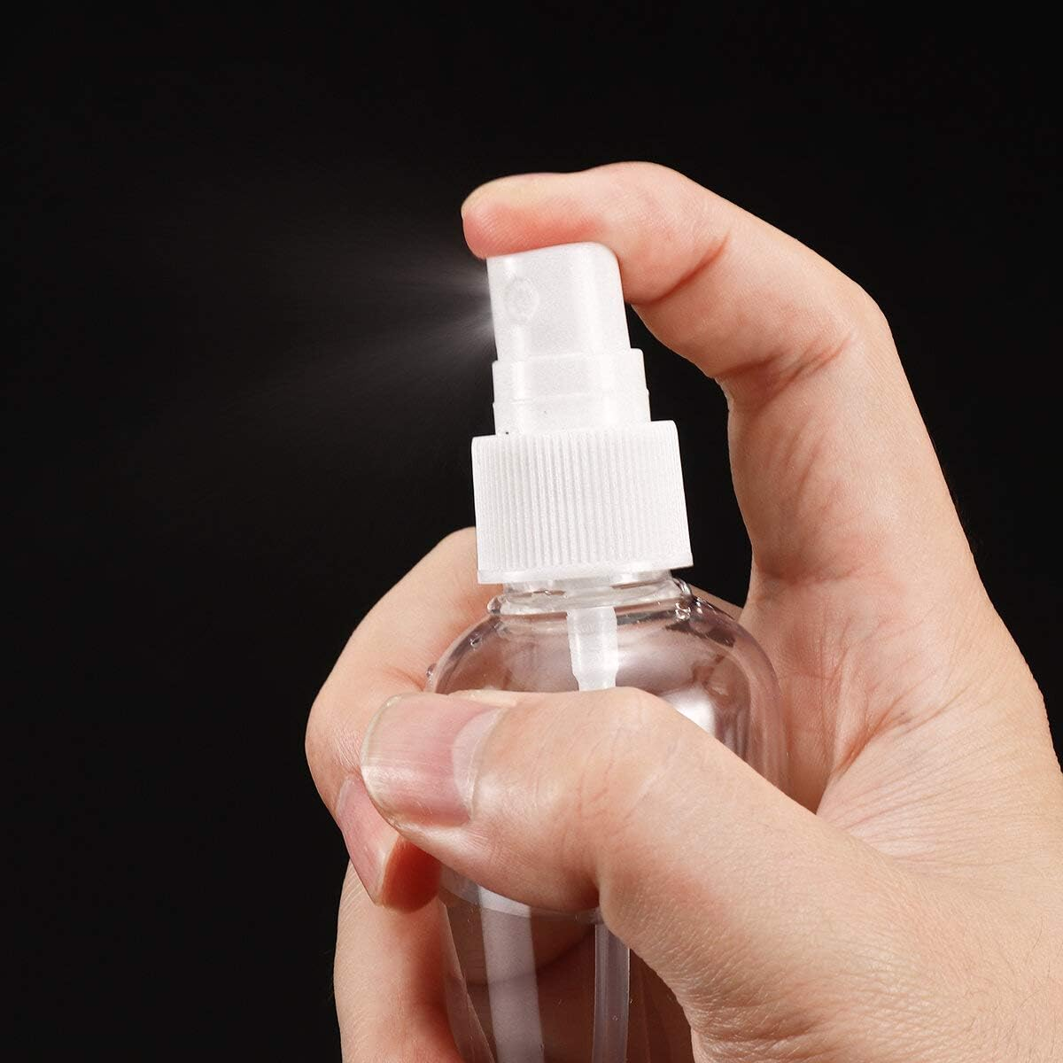 1-10Pc 30/50/100ML Empty Clear Plastic Spray Bottle Travel Mini Perfume Atomizer, (Color : 300Ml) - 300Ml image number 4