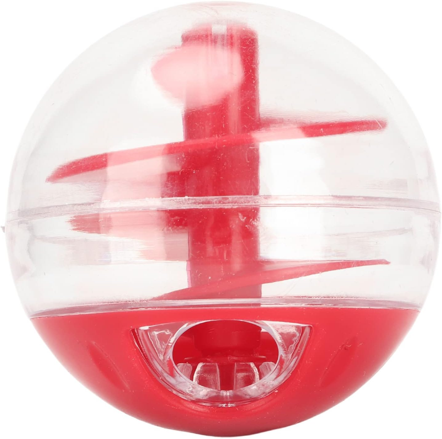 Jiawu Cat Treat Dispenser Toy, Cat Interactive Toy and Food Dispenser for Pet, Cat Food Toy Cat Treat Toy Slow Feeder Toy for Interactive Training, Meal Dispenser Ball, 2 X 2In image number 1