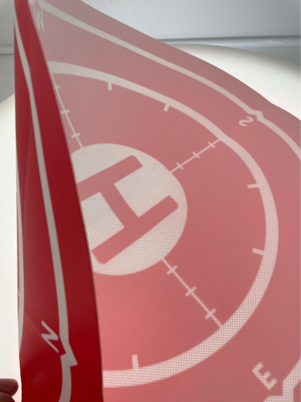 Drone Landing Pad Universal Waterproof Portable Fast-Foldable Helipad Aircraft Launch Pad for RC Drones Helicopter, PVB Drones, for DJI Neo/Mini 4 Pro/Avata 2/Mavic 3 Pro/Air 3S/RC Quadcopters (Orange)