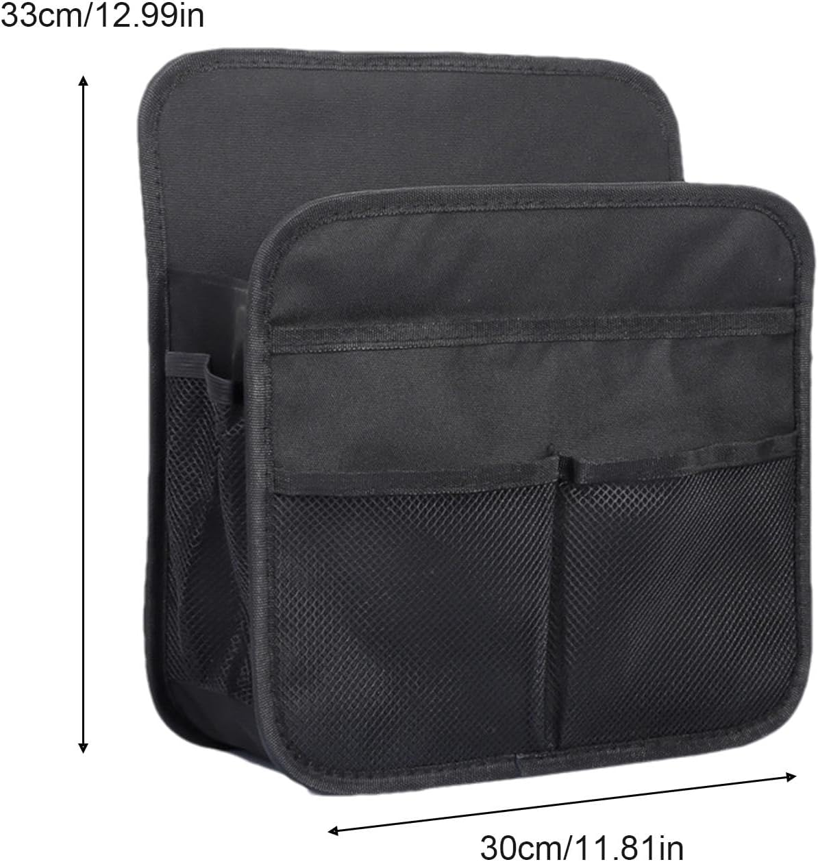 Car Purse Holder between Seats, Multi-Compartment Oxford Cloth Car Organizer - Large Capacity Multifunctional In-Between Seat Car Organizer for SUV, Truck image number 3