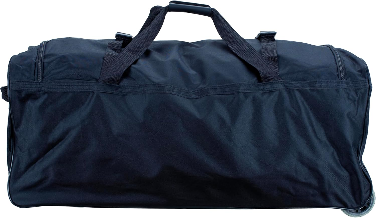 Rockland Rolling Duffel Bag, Black, 36" image number 4