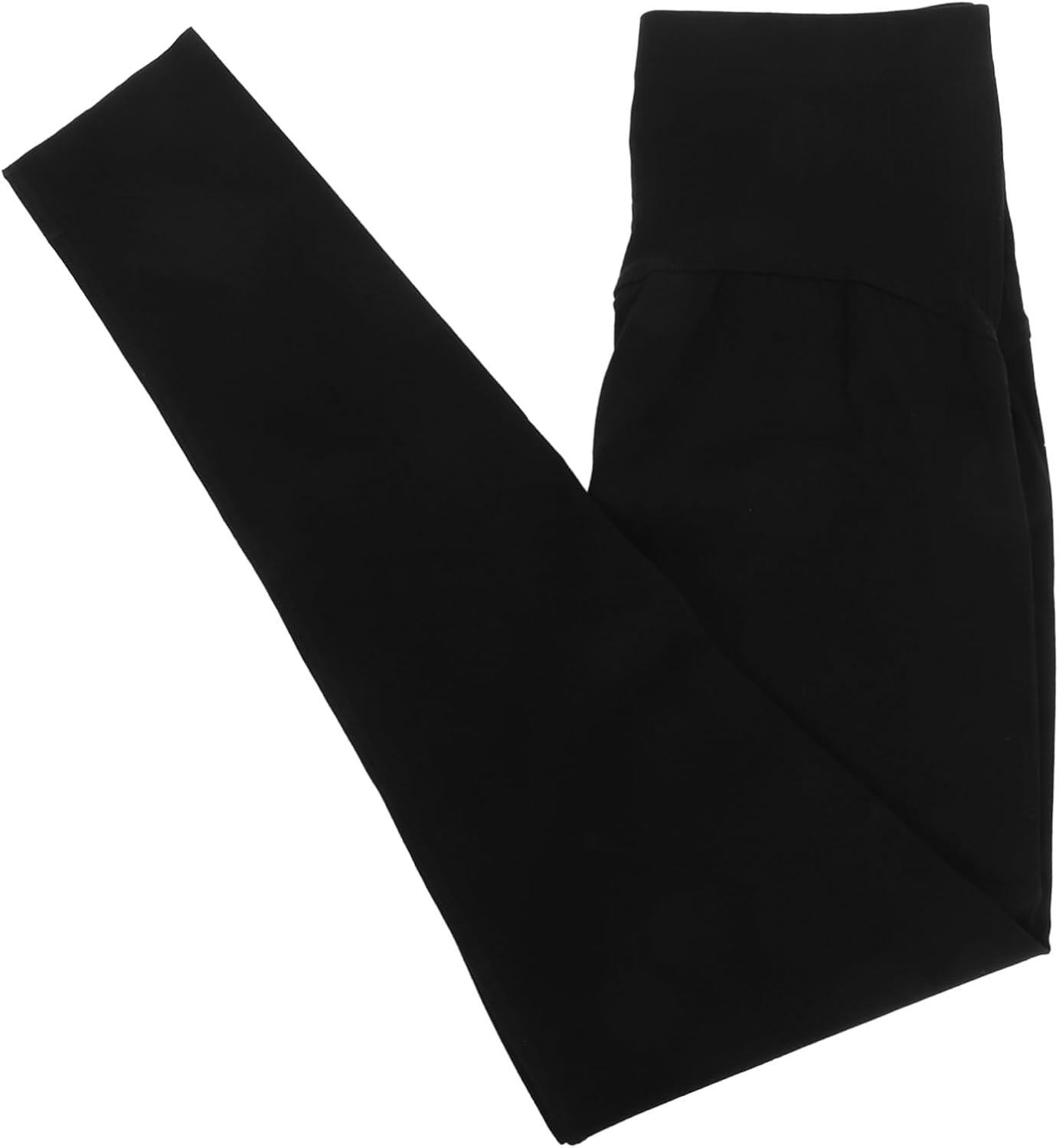 Maternity Leggings Seamless Pregnancy Pants Soft Flexible Waistband for Long-Term Wear Yoga Activewear image number 3