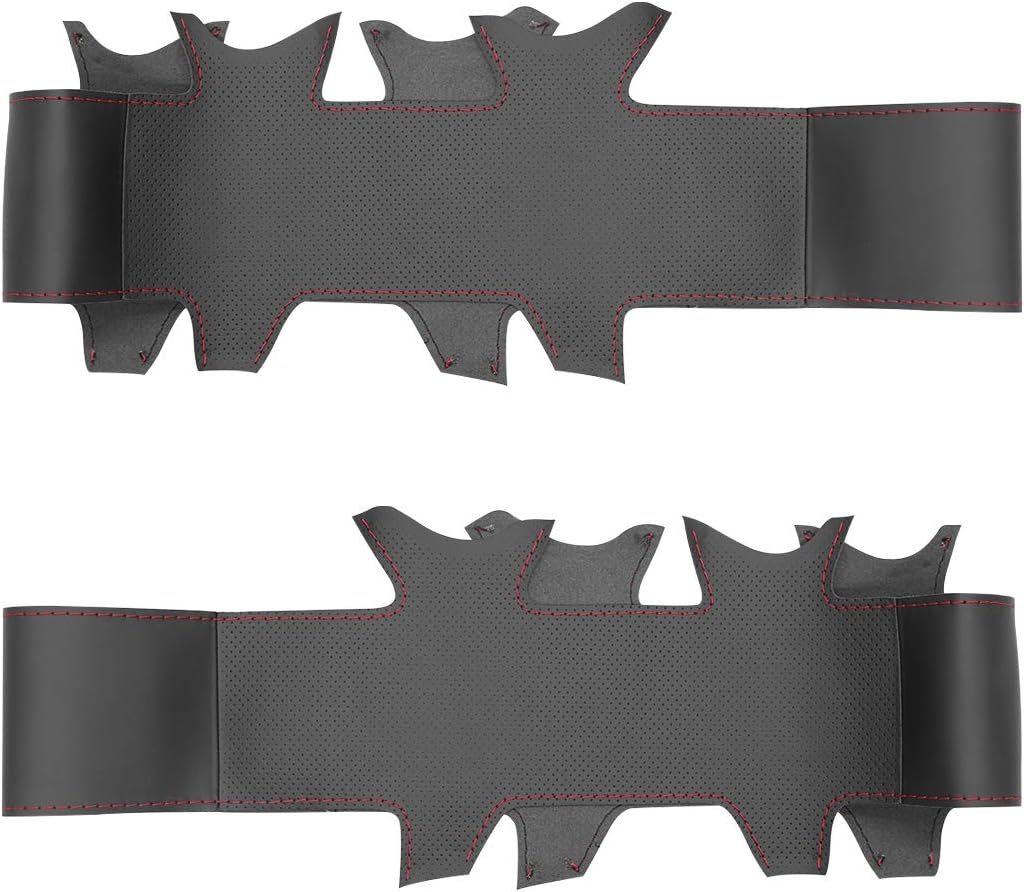 MEWANT Steering Wheel Cover Wrap for Toyota Tacoma Tundra 4Runner Sienna Highlander Sequoia Land Cruiser Prado 120 Land Cruiser Hilux LS400 GX GX470 image number 3