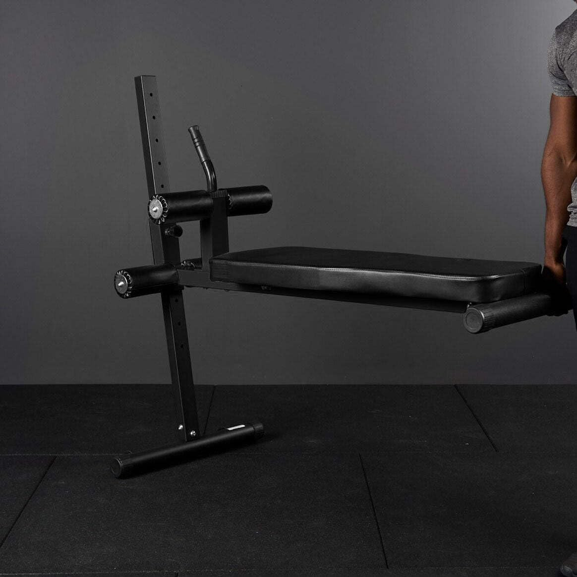 ATTIVO Sit up Bench for Core Workouts and Decline Bench Press. Adjustable Weight Bench image number 1