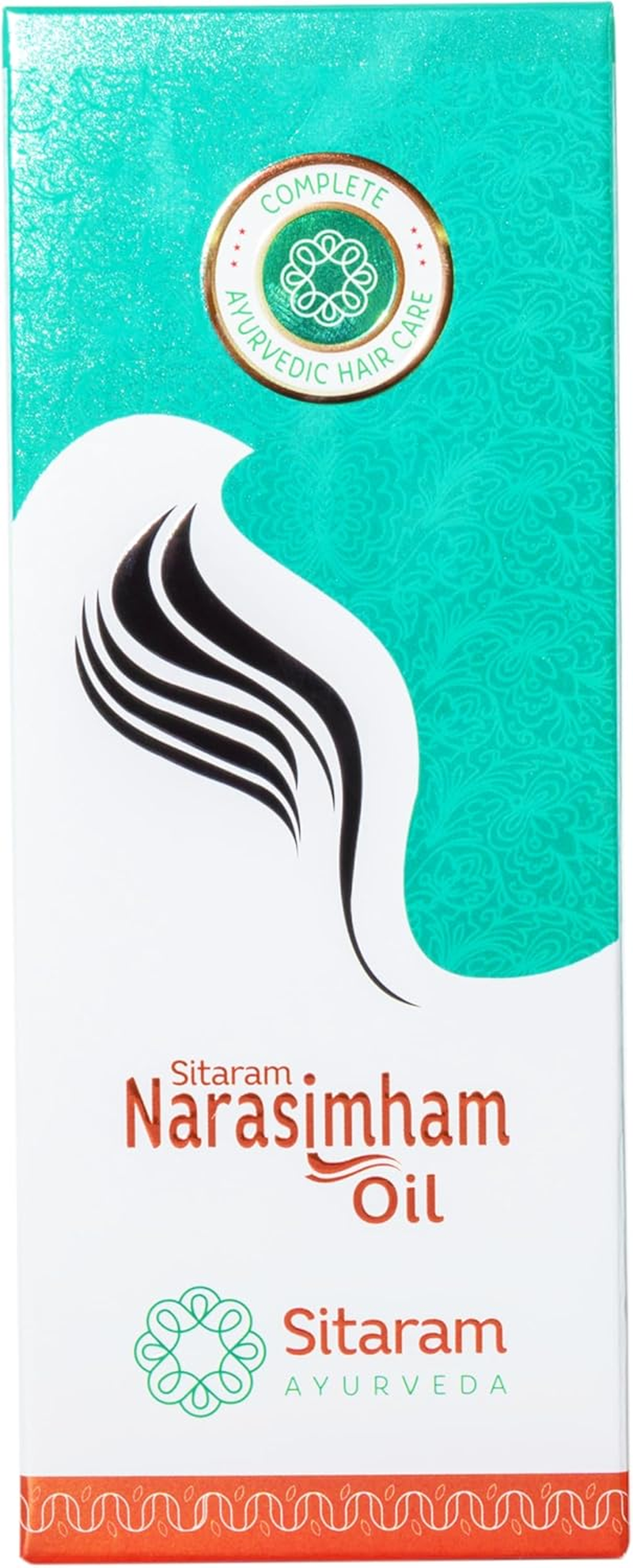 Sitaram Ayurveda Narasimham Herbal Hair Oil 100Ml | Kerala Ayurvedic Hair Oil with Bhringraj and Amla | for Strong & Long Hair image number 1