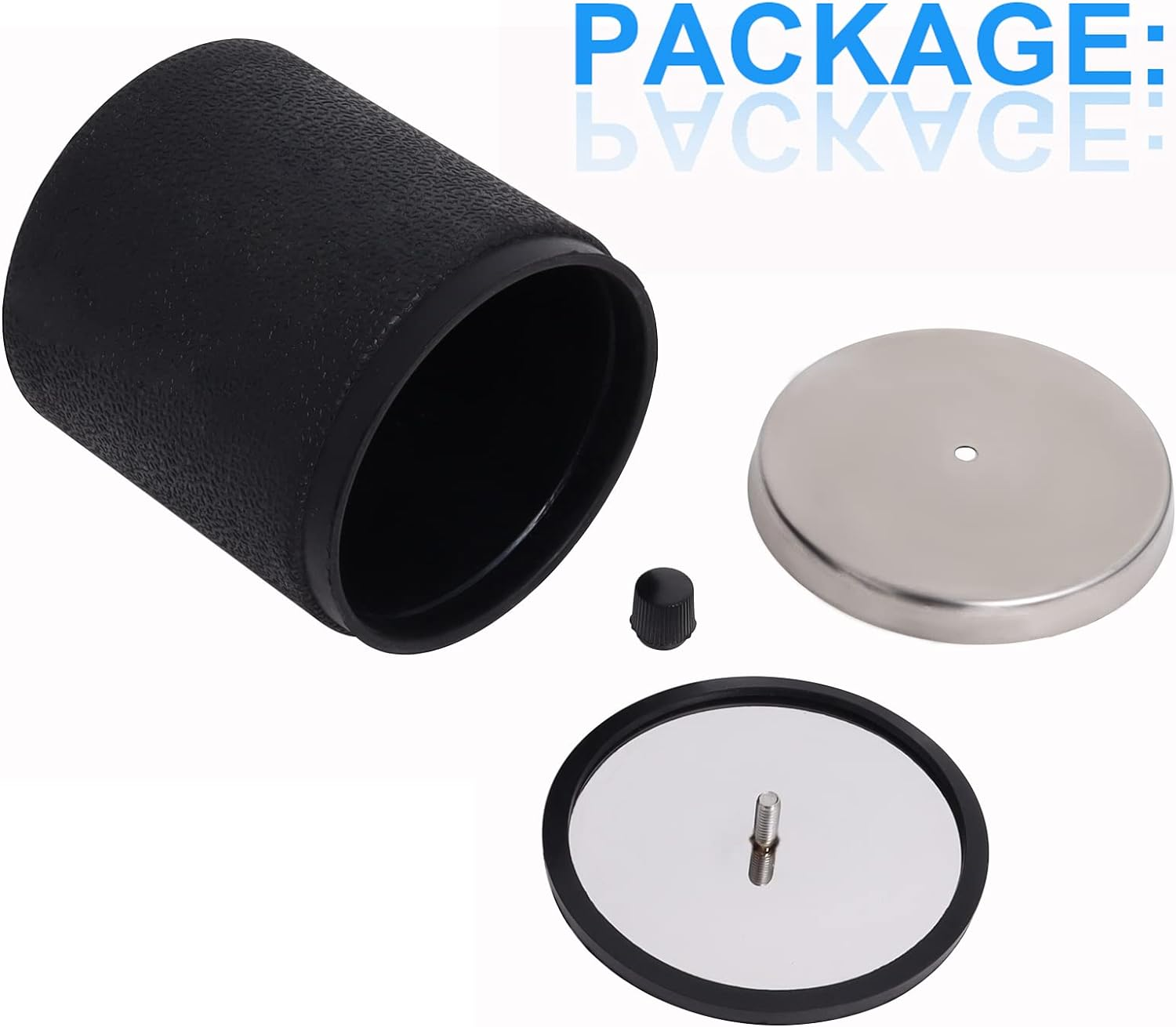 Dpwrrot 3Lb Replacement Barrel for Rock Tumbler, Spare Parts-Transparent Barrel for Rock Tumbler (Hobby Barrel) image number 3