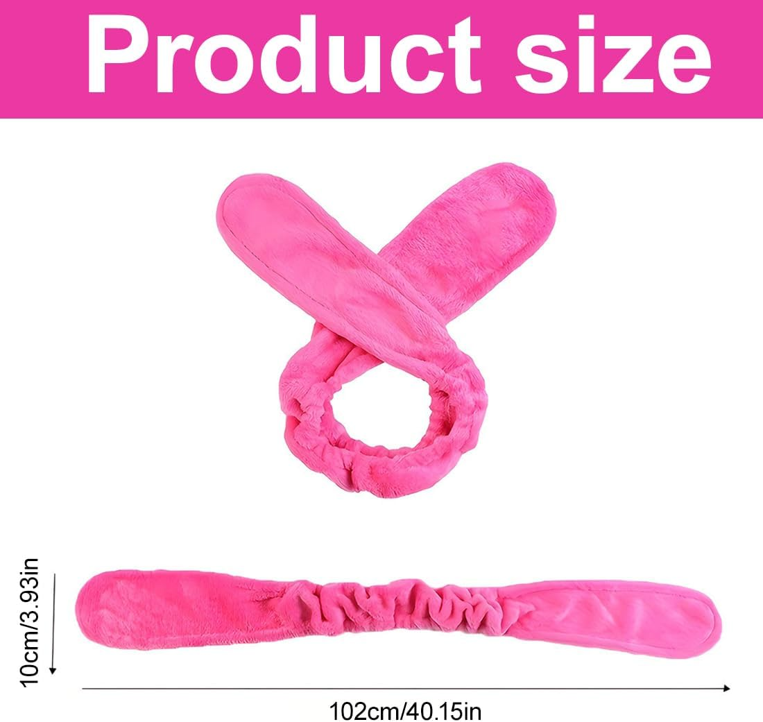 Curlers Curls without Heat, Curls without Heat, No Heat Curls for Sleeping, Heatless Curls Band Velvet Overnight for Medium Long Hair (B) image number 2